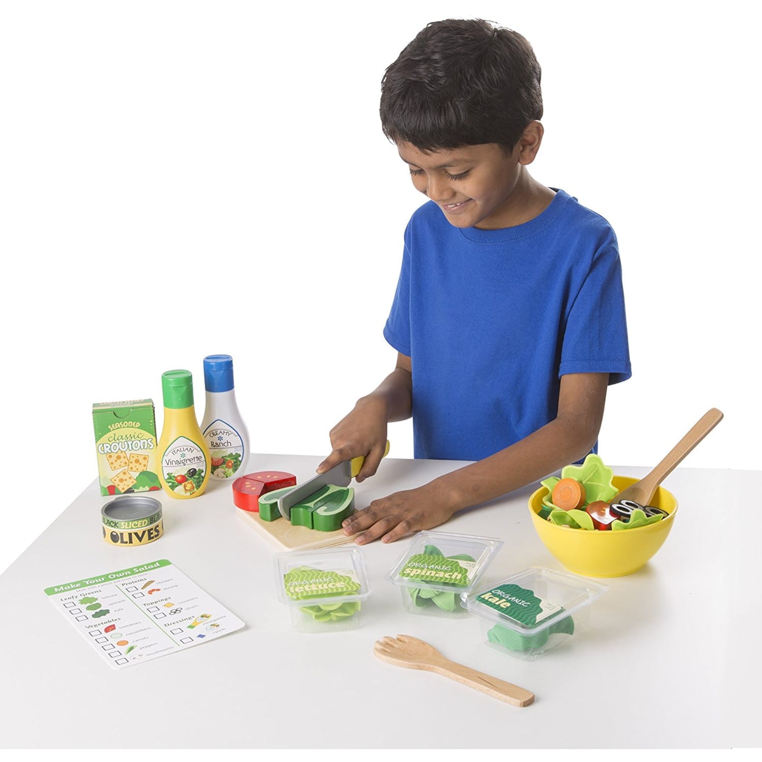 Melissa & Doug Slice & Toss Salad Set - Image 6