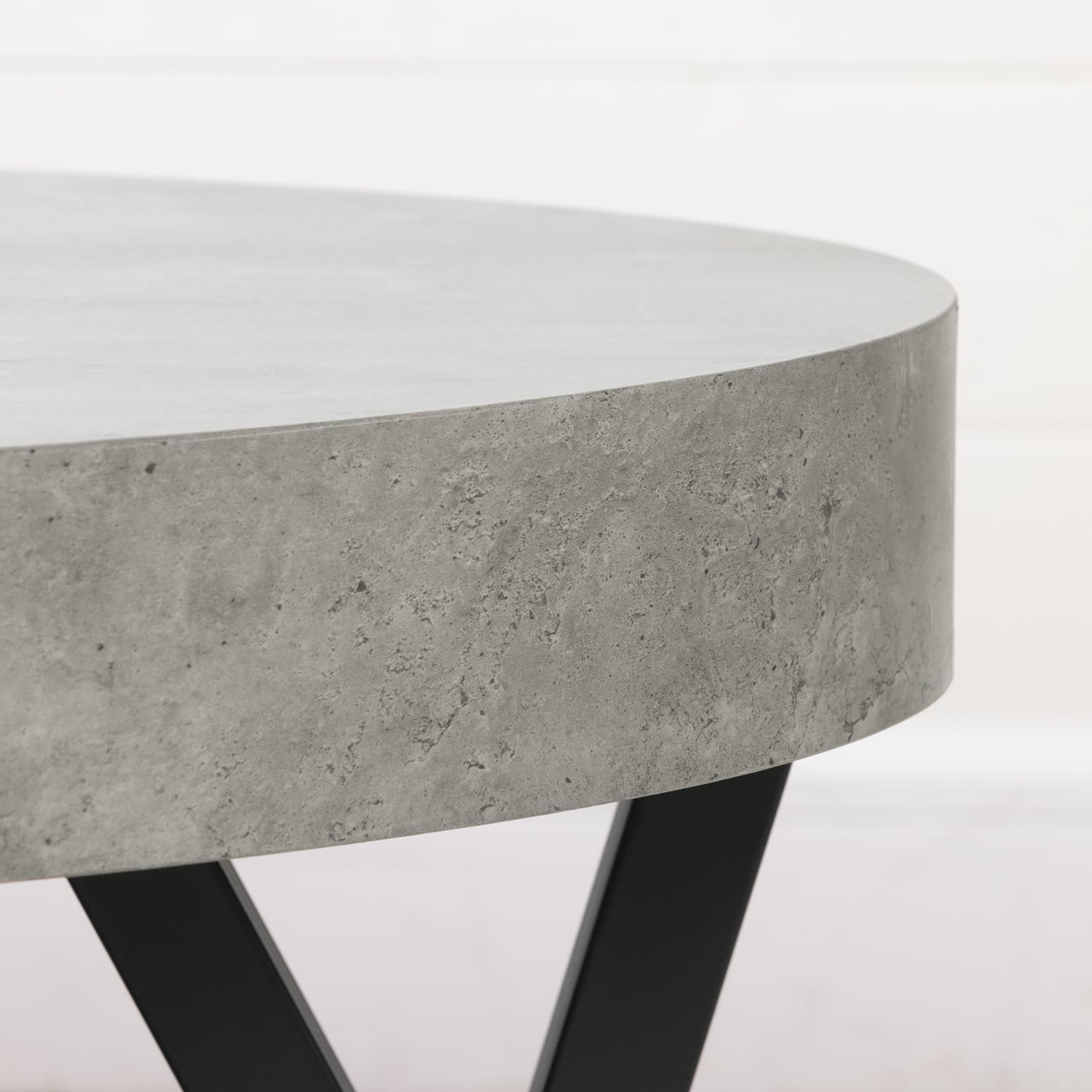 South Shore City Life Coffee Table, 17inH x 23-1/2inW x 43-1/4inD, Concrete - Image 5