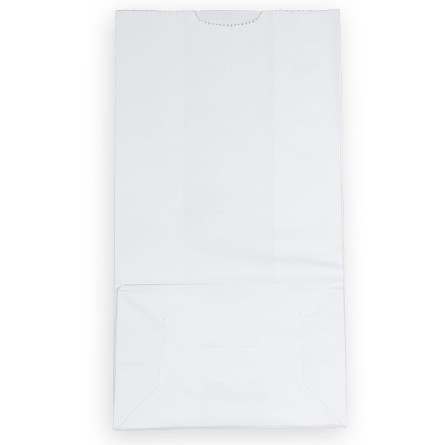 JAM Paper Kraft Lunch Bags, Large, 11 x 6 x 3 3/4, White, Pack Of 25 Bags - Image 4