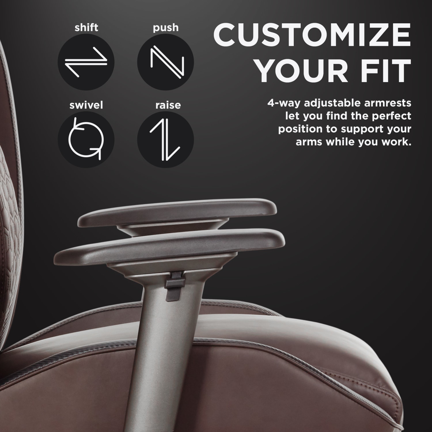 Shaquille ONeal Zephyrus Ergonomic Bonded Leather HighBack Executive Office Chair WalnutSilver BIFMA Compliant PopularChairscom Shaquille O Neal Zephyrus Ergonomic Bonded Leather High Back Executive Office Chair WalnutSilver BIFMA Compliant PopularChairscom