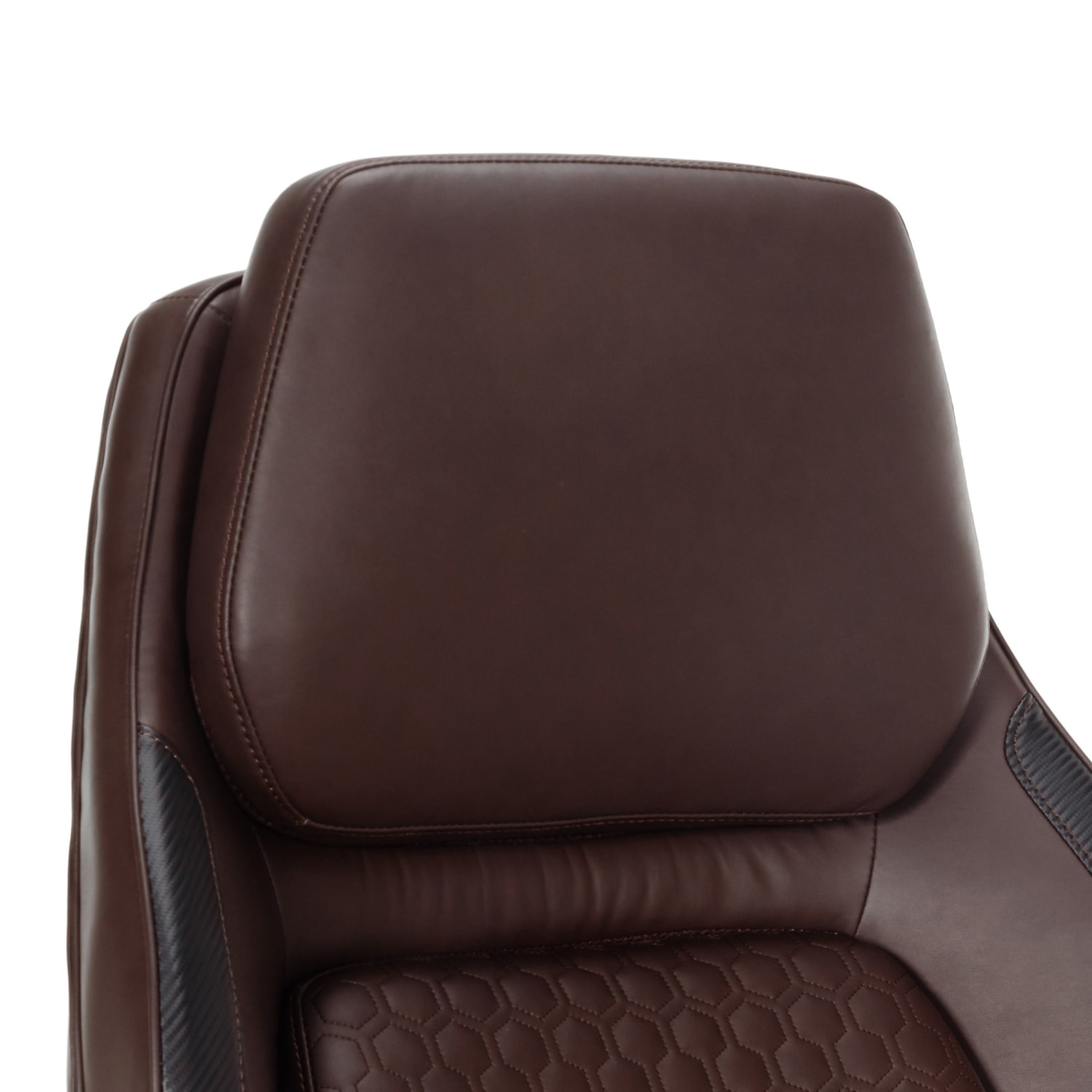 Shaquille ONeal Zephyrus Ergonomic Bonded Leather HighBack Executive Office Chair WalnutSilver BIFMA Compliant PopularChairscom Shaquille O Neal Zephyrus Ergonomic Bonded Leather High Back Executive Office Chair WalnutSilver BIFMA Compliant PopularChairscom