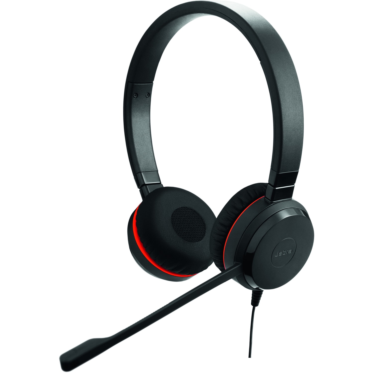 Jabra EVOLVE 20SE Headset - Stereo - USB - Wired - Over-the-head - Binaural - Supra-aural - Noise Canceling - Black - Image 3