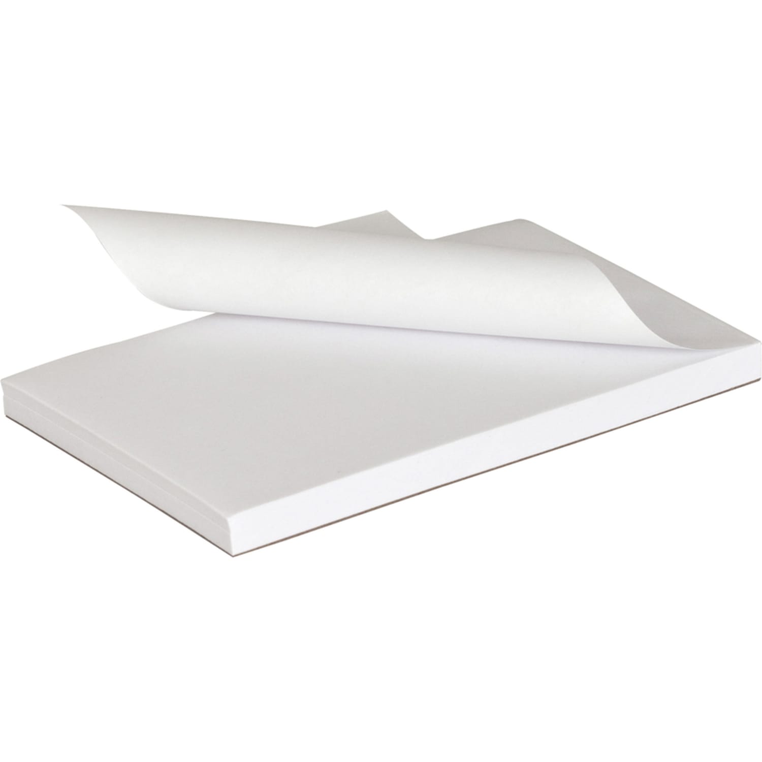 Business Source Plain Memo Pads - 100 Sheets - Plain - Glued - Unruled Front Ruling - 15 lb Basis Weight - 65900 - Image 5