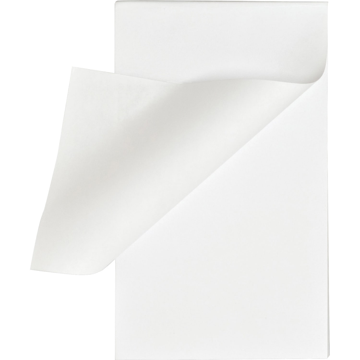 Business Source Plain Memo Pads - 100 Sheets - Plain - Glued - Unruled Front Ruling - 15 lb Basis Weight - 65900 - Image 6