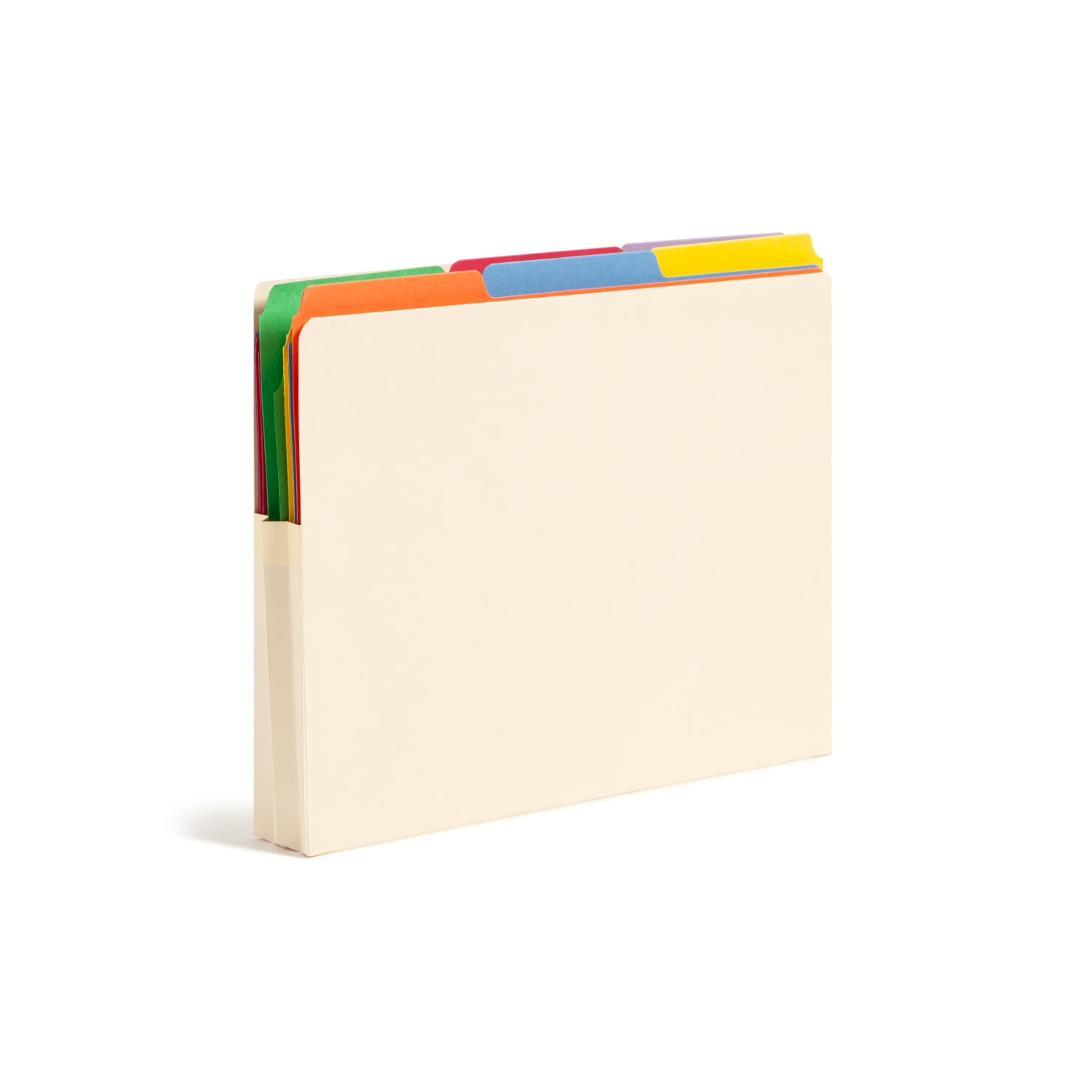 Smead Manila File Pocket With Reinforced Tab, Letter Size, 1 3/4in Expansion, Box Of 25 - Image 3