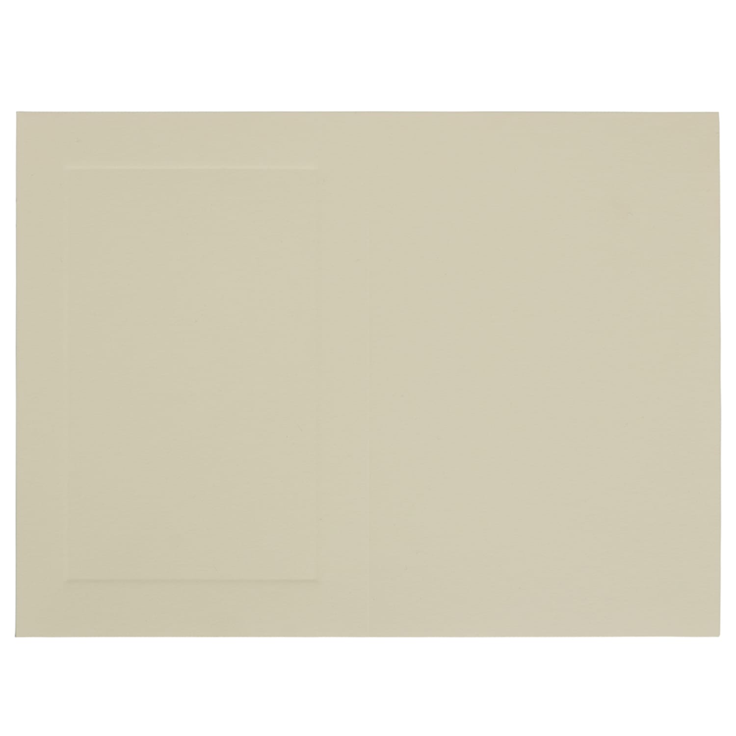 JAM Paper Note Cards, Fold-Over, Panel Border, 4 5/8in x 6 1/4in, Ivory, Pack Of 25 - Image 6