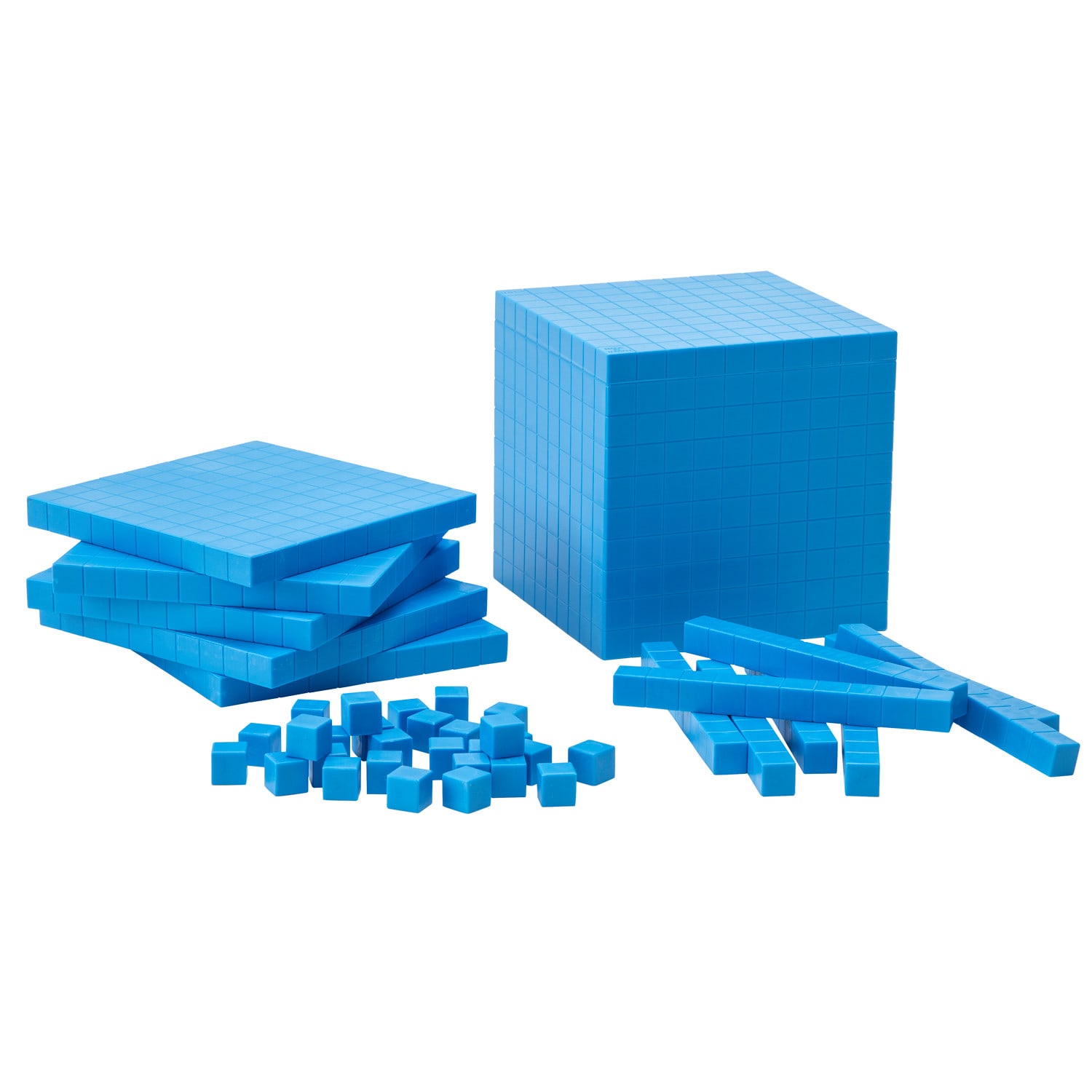 Didax Base Ten Blocks Small-Group Set, 161 Pieces - Image 3