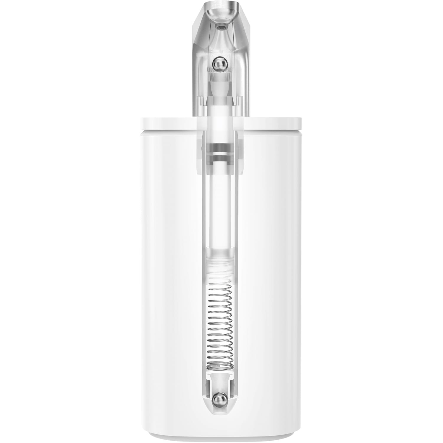 simplehuman Liquid Soap And Hand Sanitizer Pulse Pump, 10 Oz, White - Image 5