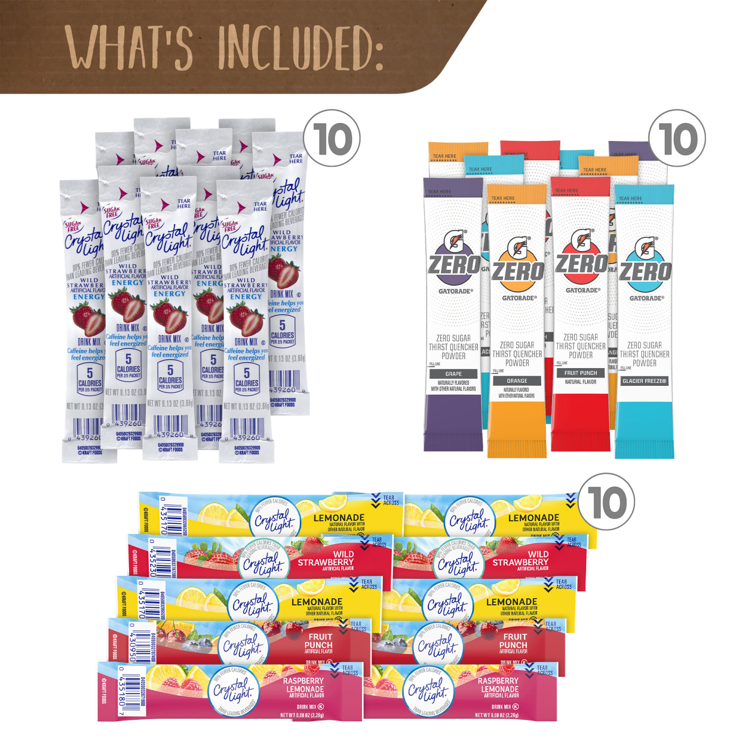 Snack Box Pros Drink Mixes Snack Box, Box Of 50 Drinks - Image 4