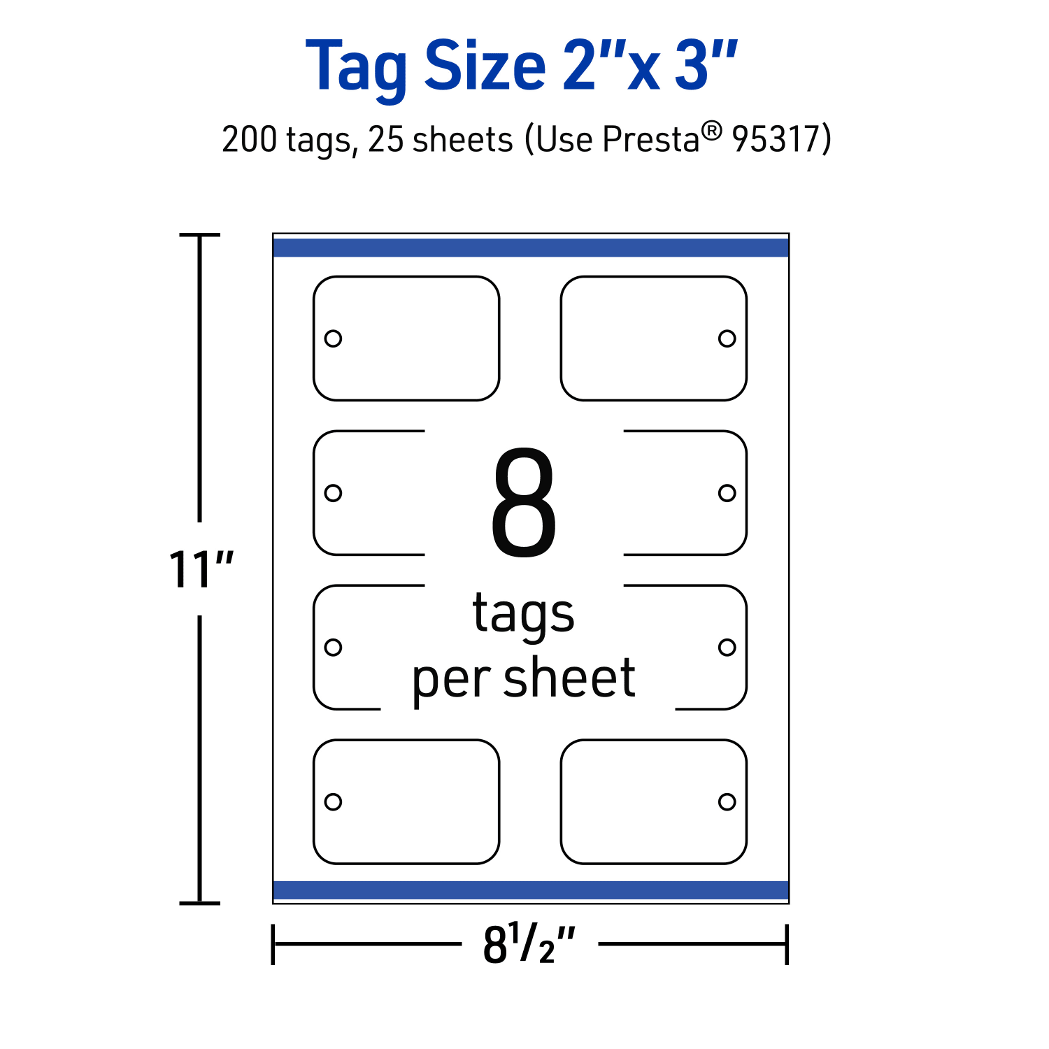 Avery Printable Tags With Sure Feed Technology, Print-To-The-Edge, 2inx3in, Matte White, Pack Of 200 - Image 6