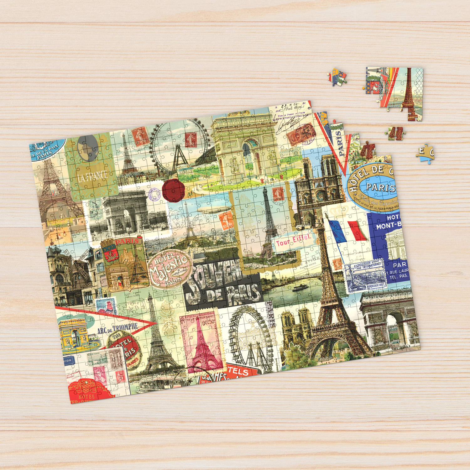 Willow Creek Press 1,000-Piece Puzzle, 26-5/8in x 19-1/4in, Vintage Paris - Image 4