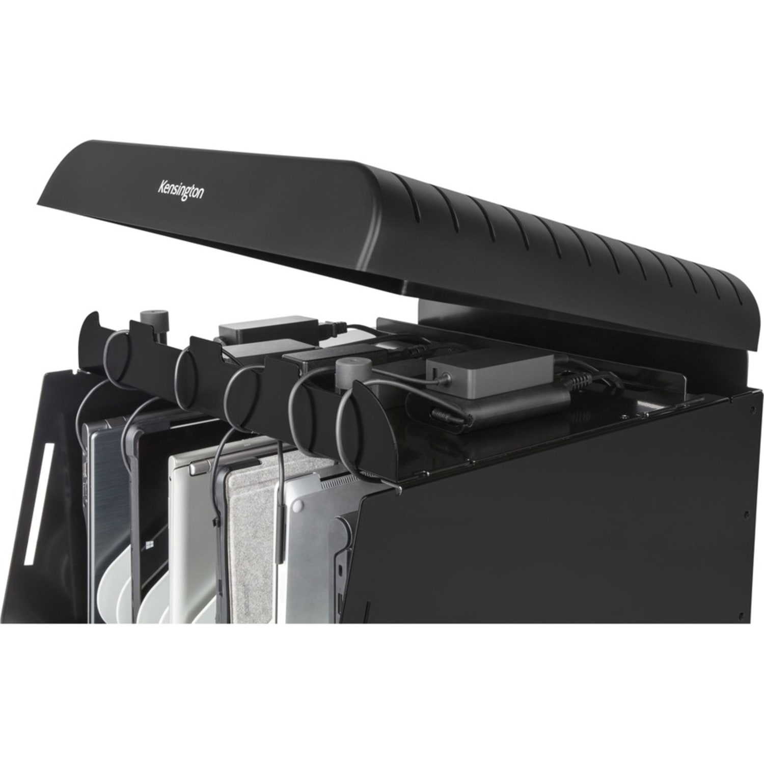 Kensington Universal AC Charge Station - Metal - Fits 14ft" Devices - Charging Cabinet - Image 6