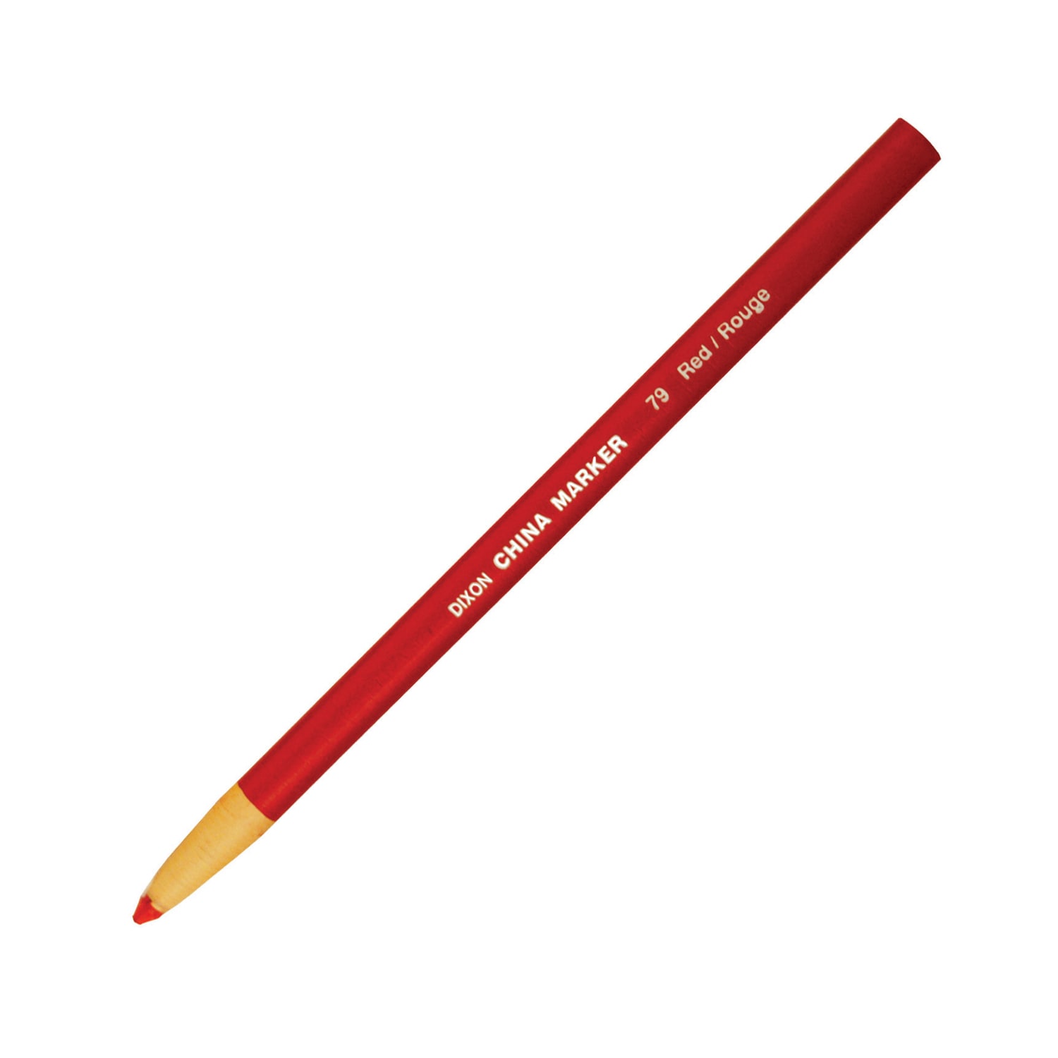 Dixon Phano China Markers, Red, Box Of 12 - Image 3
