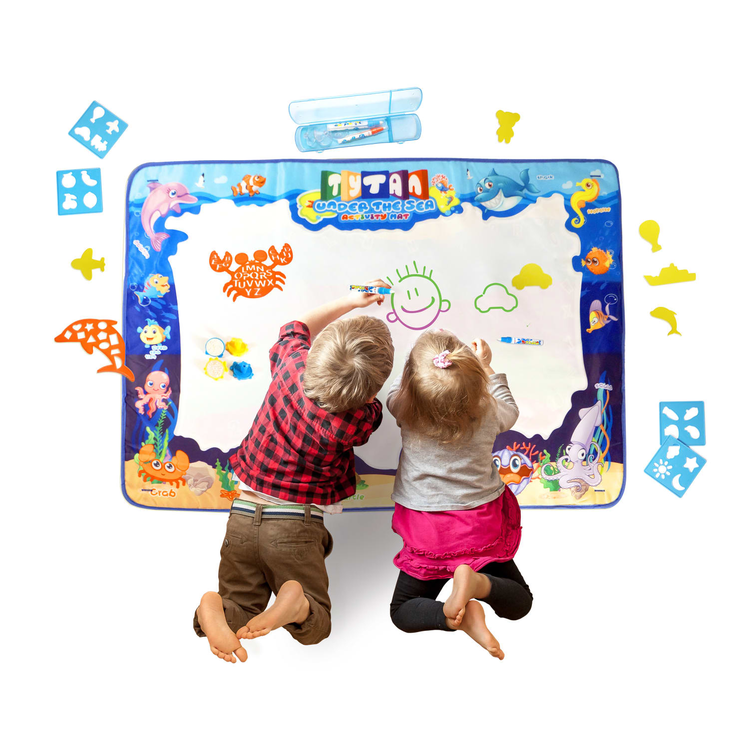 Tytan Toys Doodling Activity Mat, Under The Sea - Image 4
