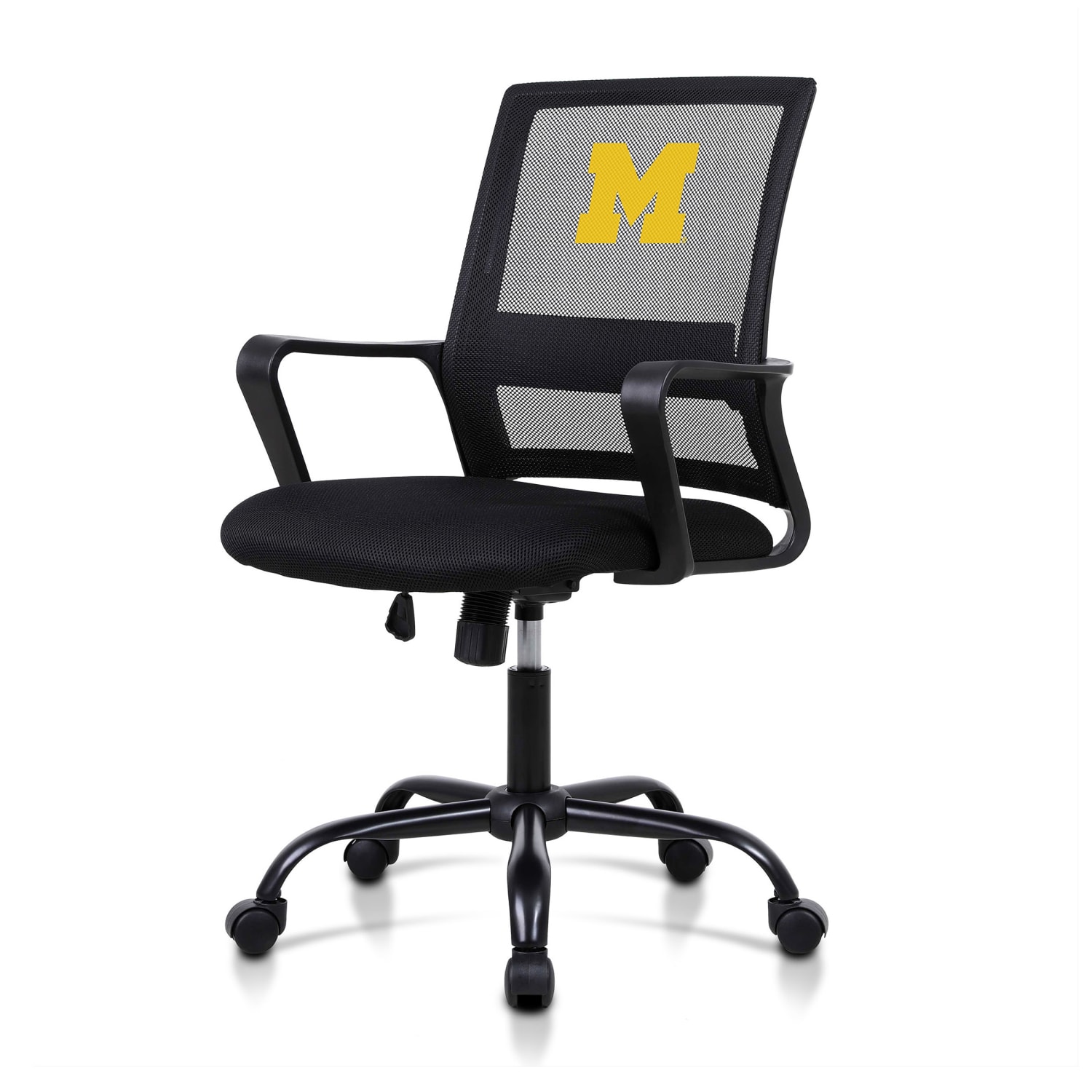 Imperial NCAA Mesh Mid-Back Task Chair, University Of Michigan - Image 4