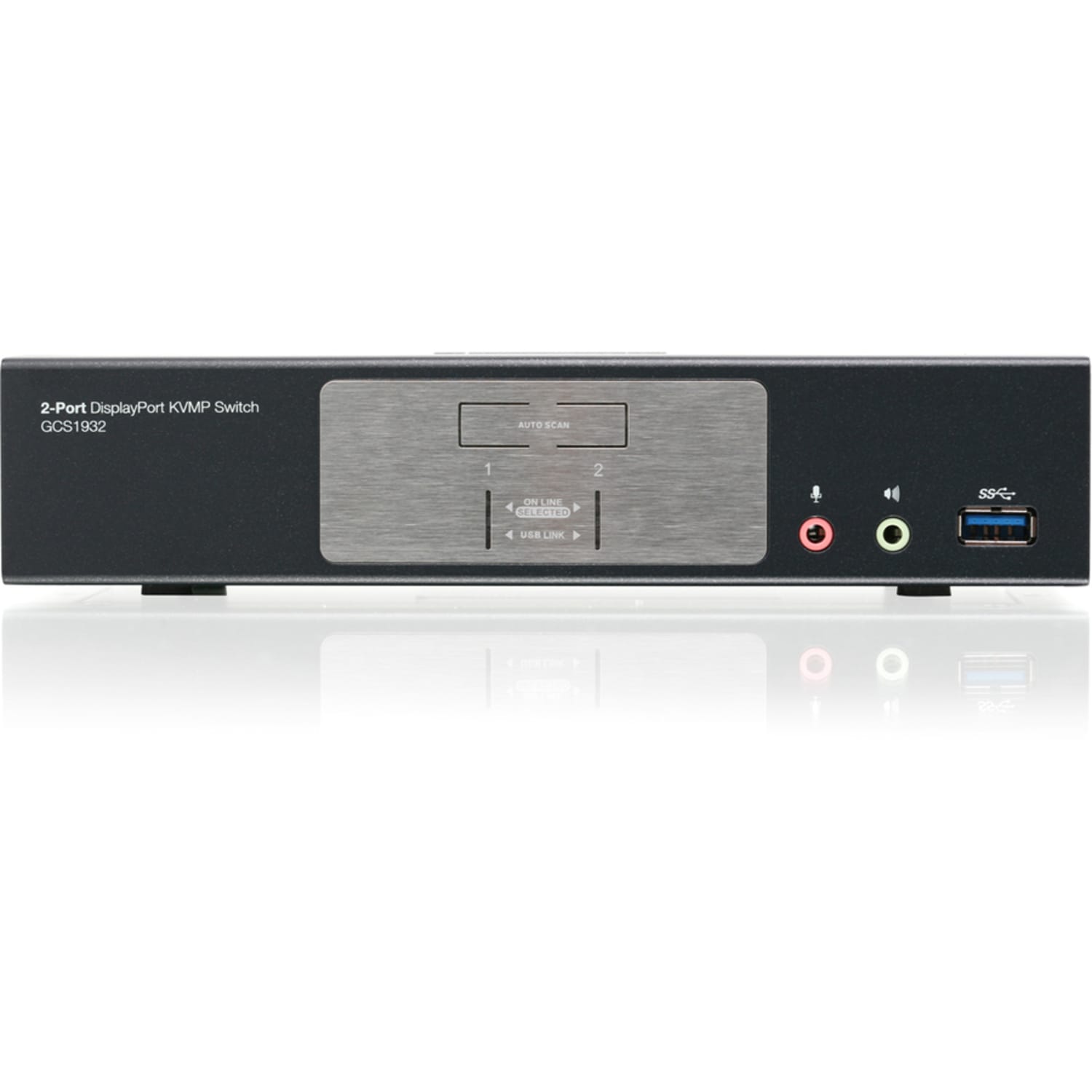 IOGEAR 2-Port DisplayPort 1.2 KVMP Switch - 2 Computer(s) - 1 Local User(s) - 4096 x 2160 - 6 x USB - Desktop - 3 x DisplayPort - TAA Compliant - Image 4