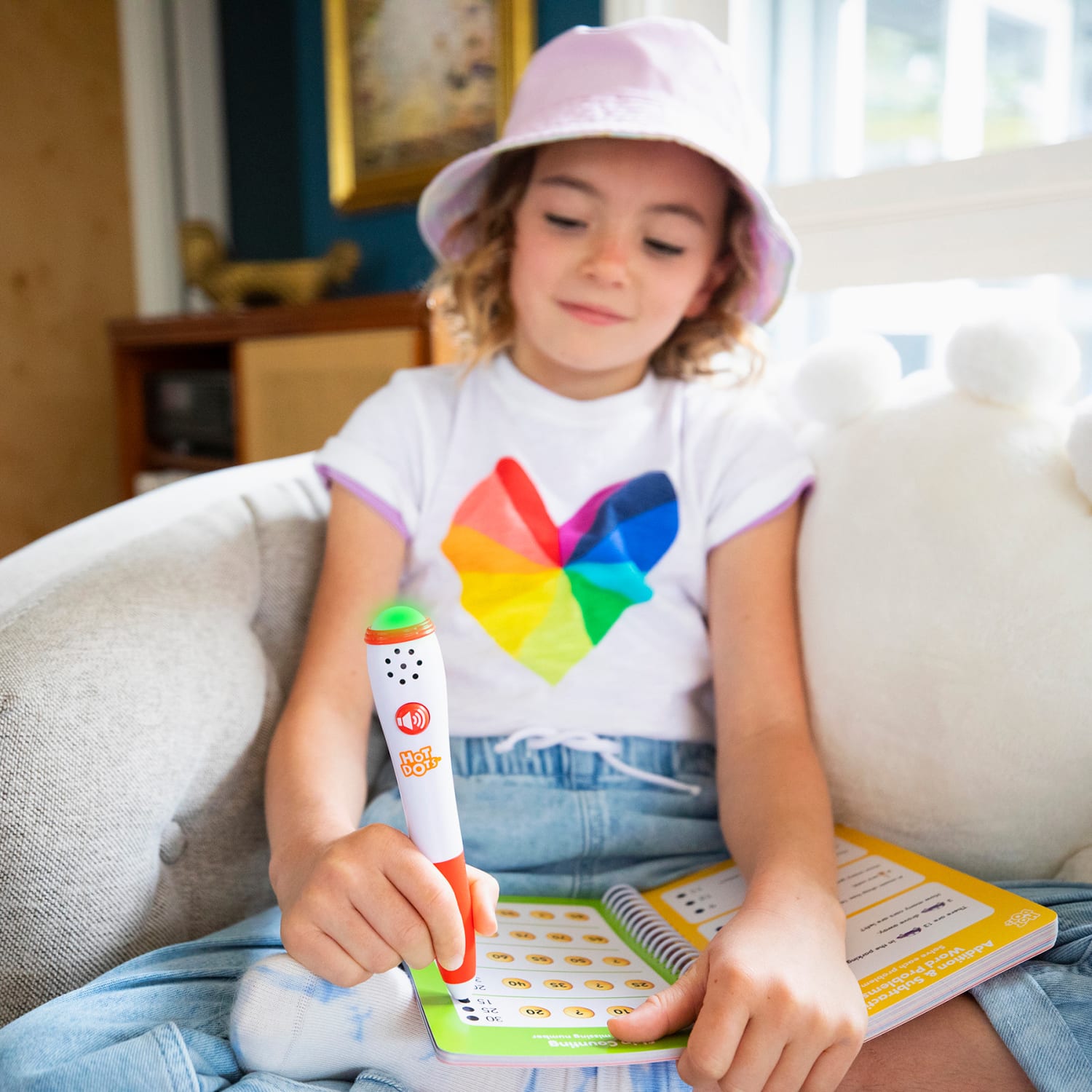 Educational Insights Hot Dots First Grade Essentials Reading & Math Workbook - Image 6