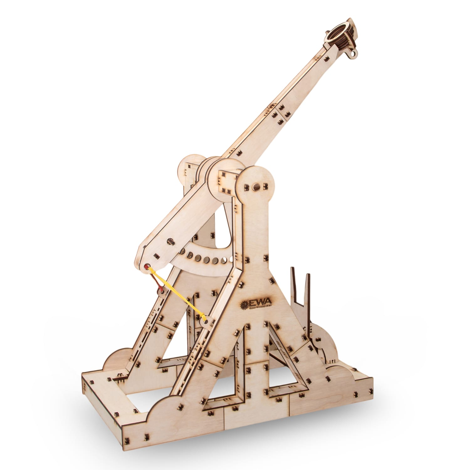 EWA Eco-Wood-Art Trebuchet 3D Wooden STEM Construction Kit - Image 3