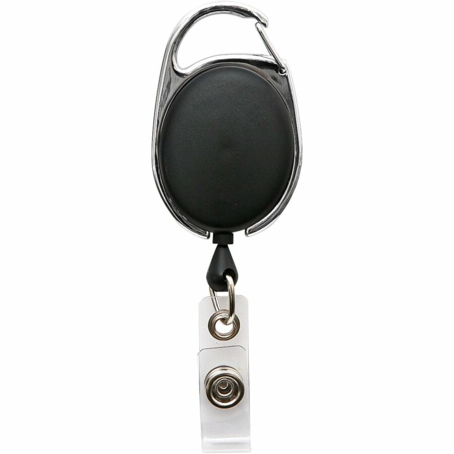SICURIX Quick Clip ID Card Reel, Black, 1 Each - Image 6
