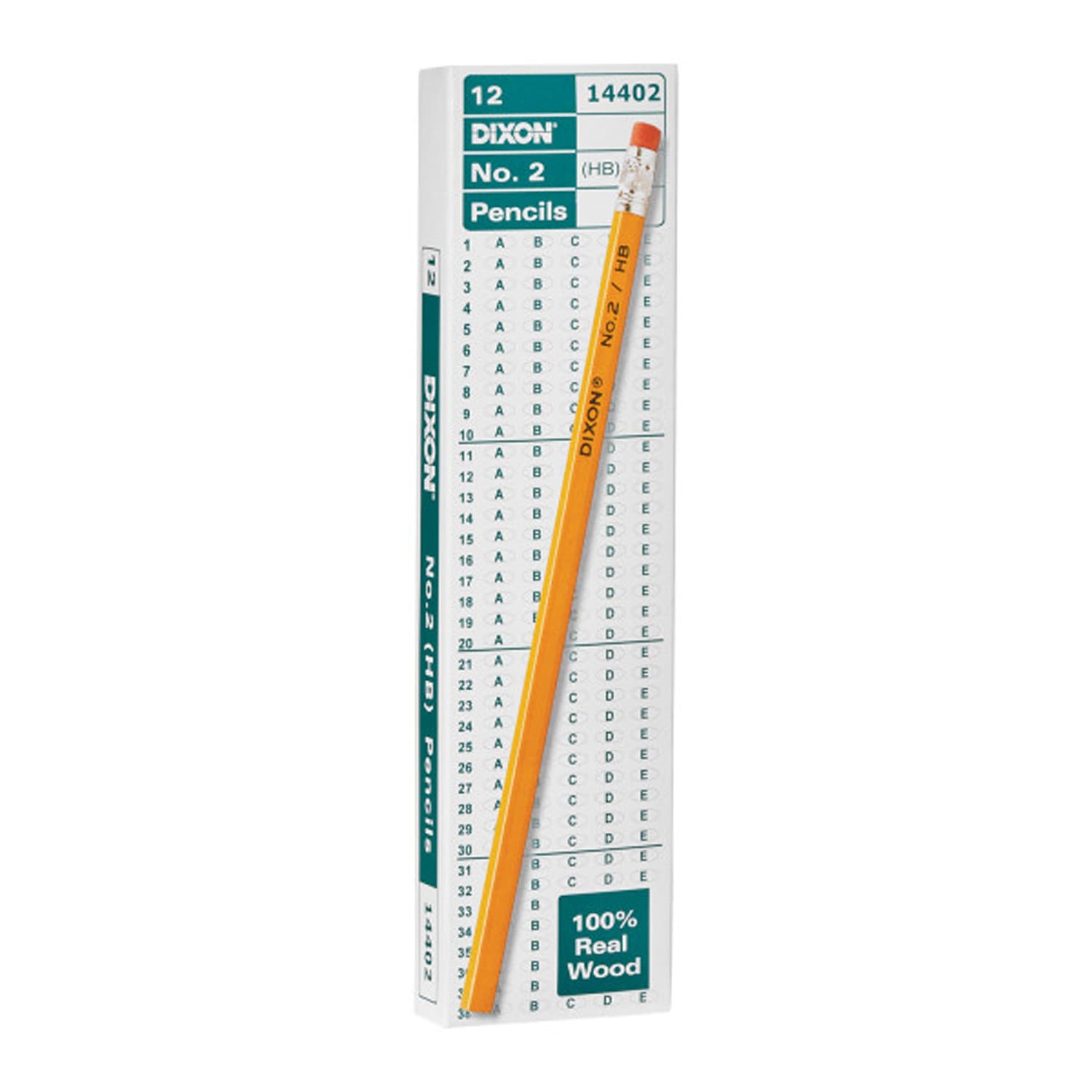 Dixon Pencils, No. 2, Soft, Yellow, Box Of 12 Pencils, Set Of 12 Boxes - Image 3
