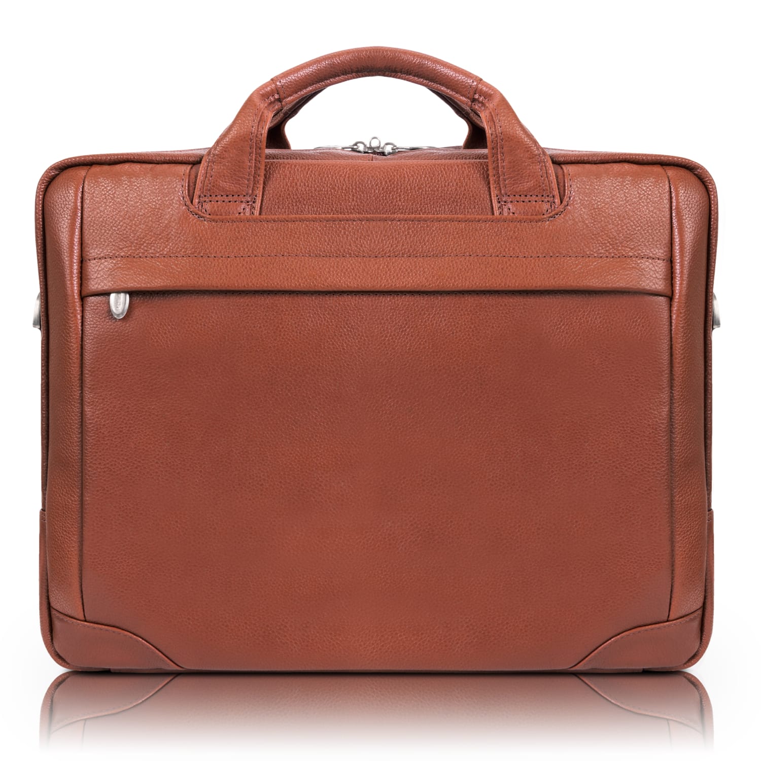 McKleinUSA BRIDGEPORT Large Laptop Brief, Brown - Image 3