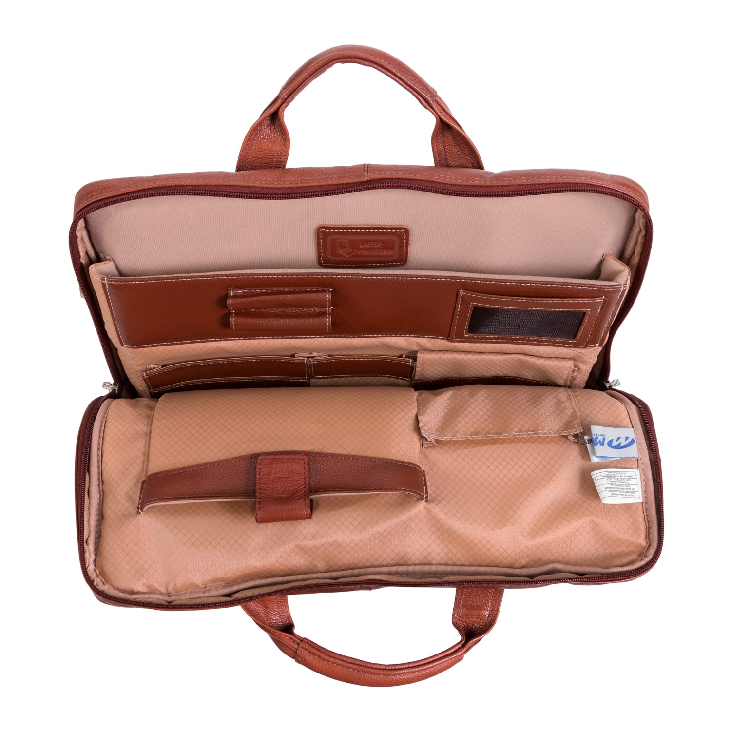 McKleinUSA BRIDGEPORT Large Laptop Brief, Brown - Image 5