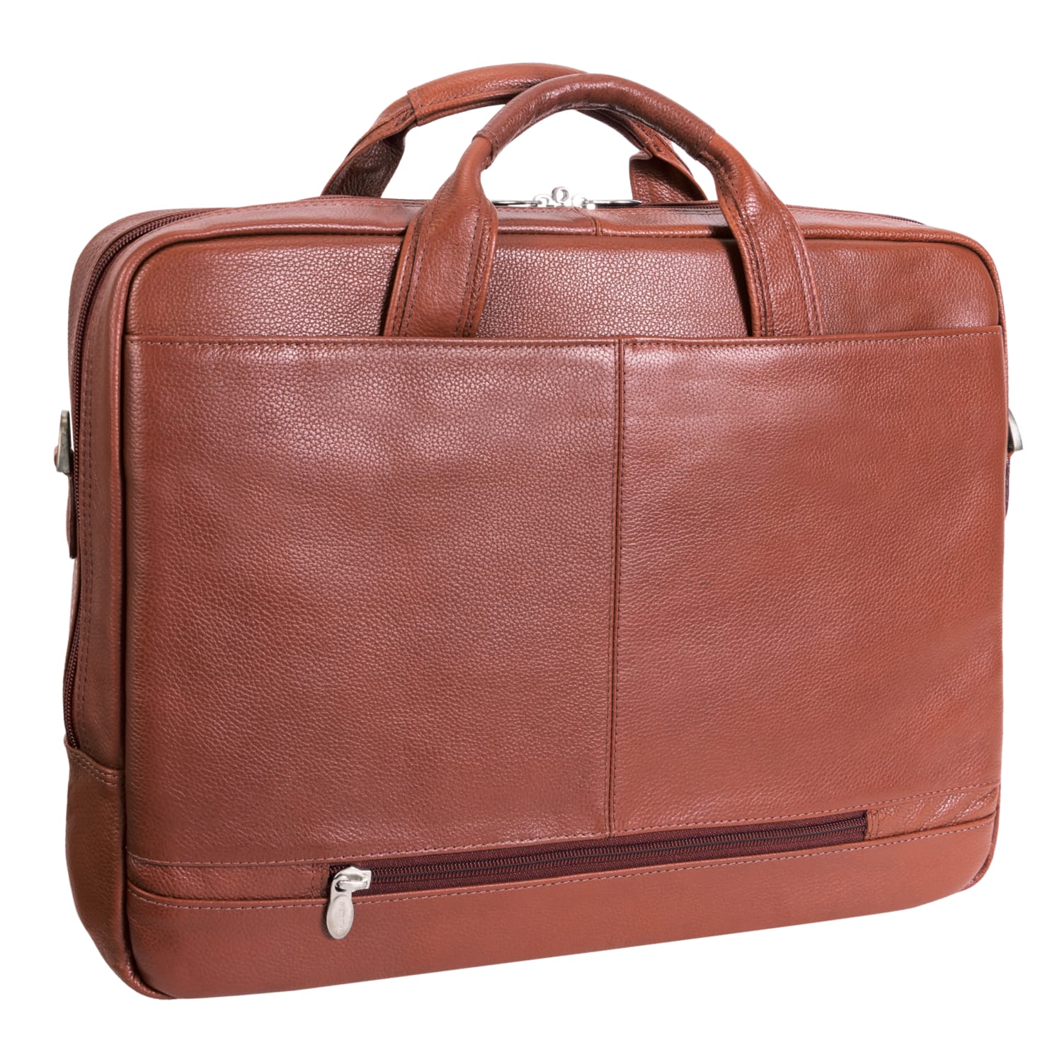 McKleinUSA BRIDGEPORT Large Laptop Brief, Brown - Image 6