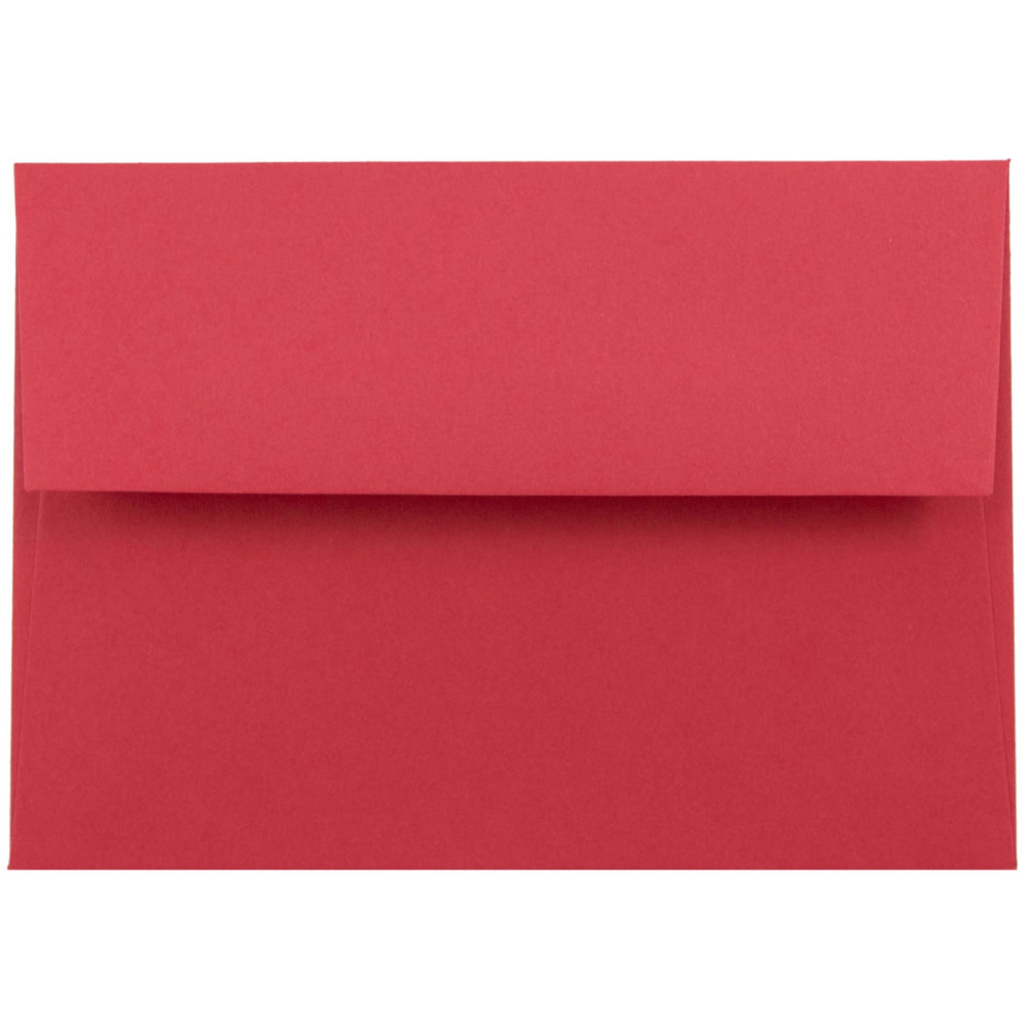 JAM Paper Stationery Set, 5 1/4in x 7 1/4in, 30% Recycled, Set Of 25 White Cards And 25 Red Envelopes - Image 3