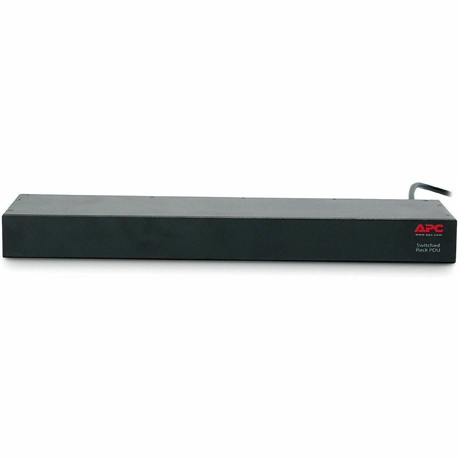 APC NetShelter Switched Rack PDU, 1U, 1PH, 3.7kW 230V 16A or 3.3kW 208V 16A, 8 C13 outlets, C20 cord - Switched - IEC 60320 C20 - 200 V, 208 V, 230 V - 8.20 ft Cord Length - 1U - Horizontal - Rack-mountable - Image 3