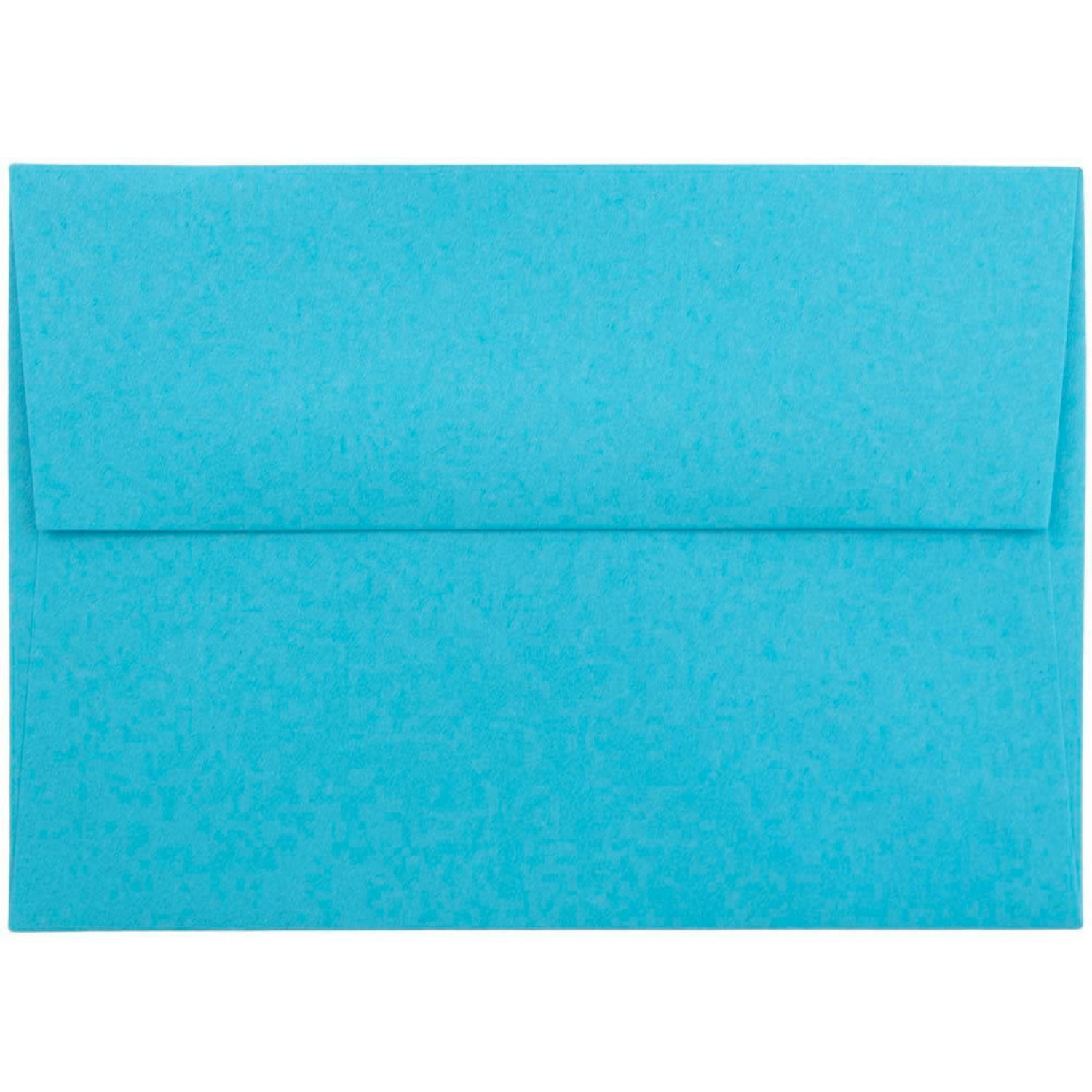 JAM Paper Stationery Set, Gummed Closure, 5 1/2in x 8 1/8in, Set Of 25 White Cards and 25 Baby Blue Envelopes - Image 3