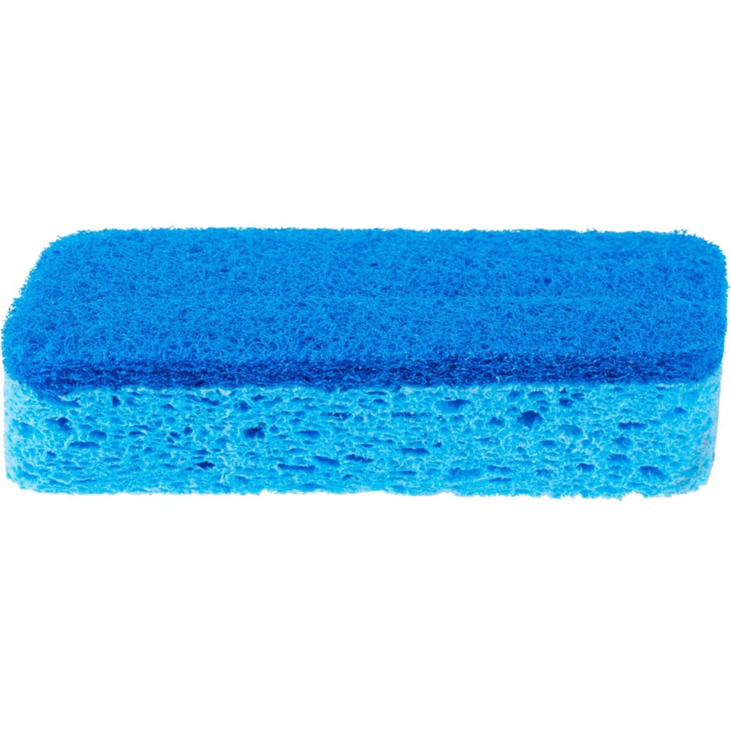 S.O.S All Surface Scrubber Sponge - 4.5in Height x 2.5in Width x 0.9in Depth - 2100 / Bundle - Cellulose, Scrim - Blue - Image 3