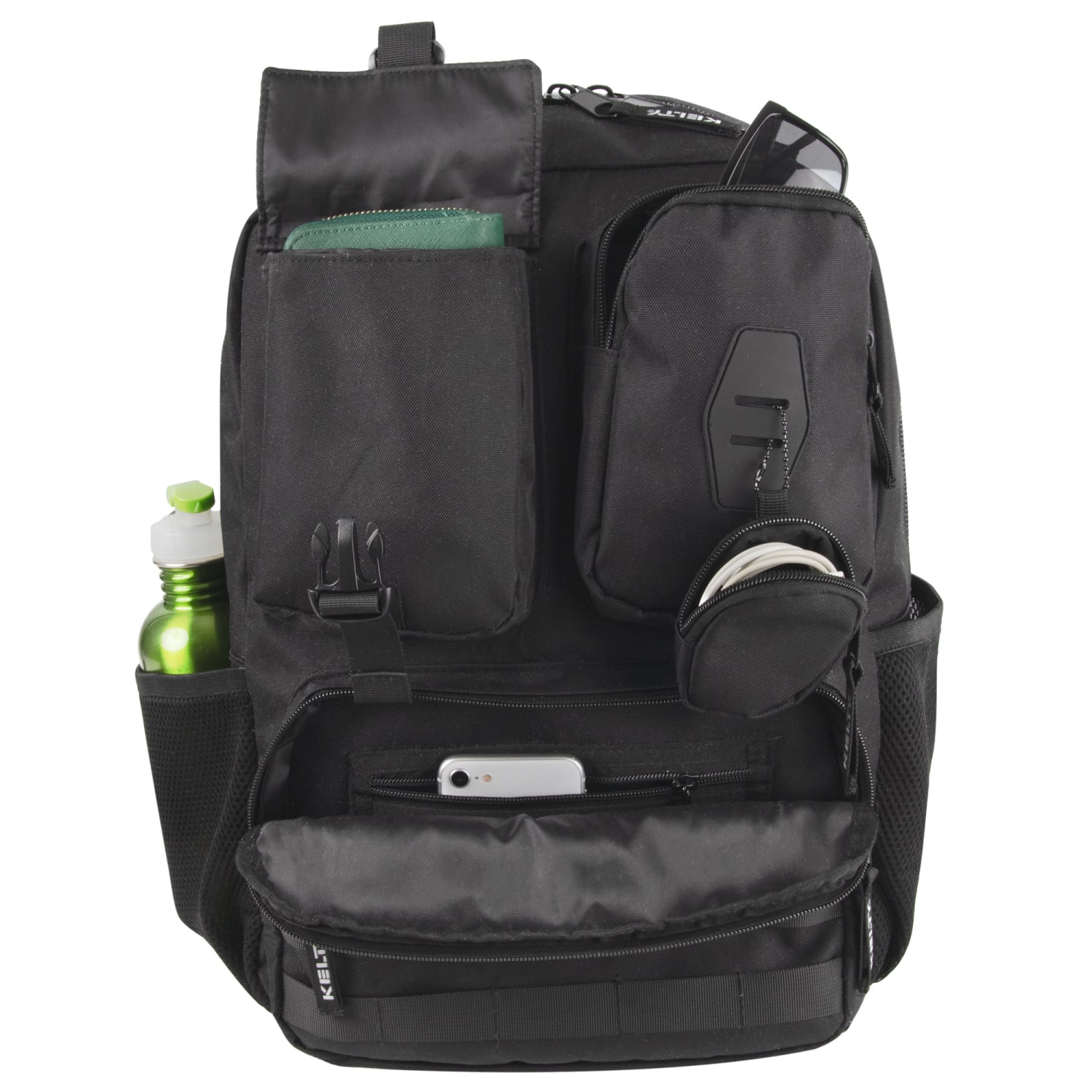 Kelty 4370 Multi-Pocket Backpack With 17in Laptop Sleeve, Black, Total Qty 1 - Image 4