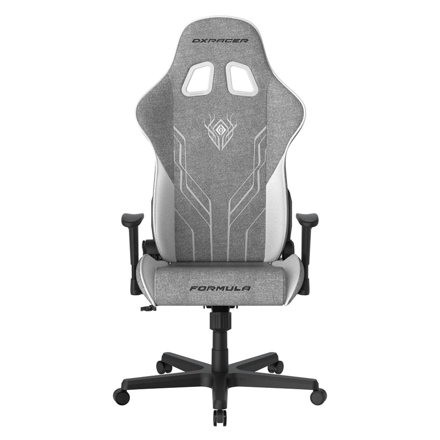 DXRacer Formula Series Gaming Chair, Gray/White, Total Qty 1 - Image 4