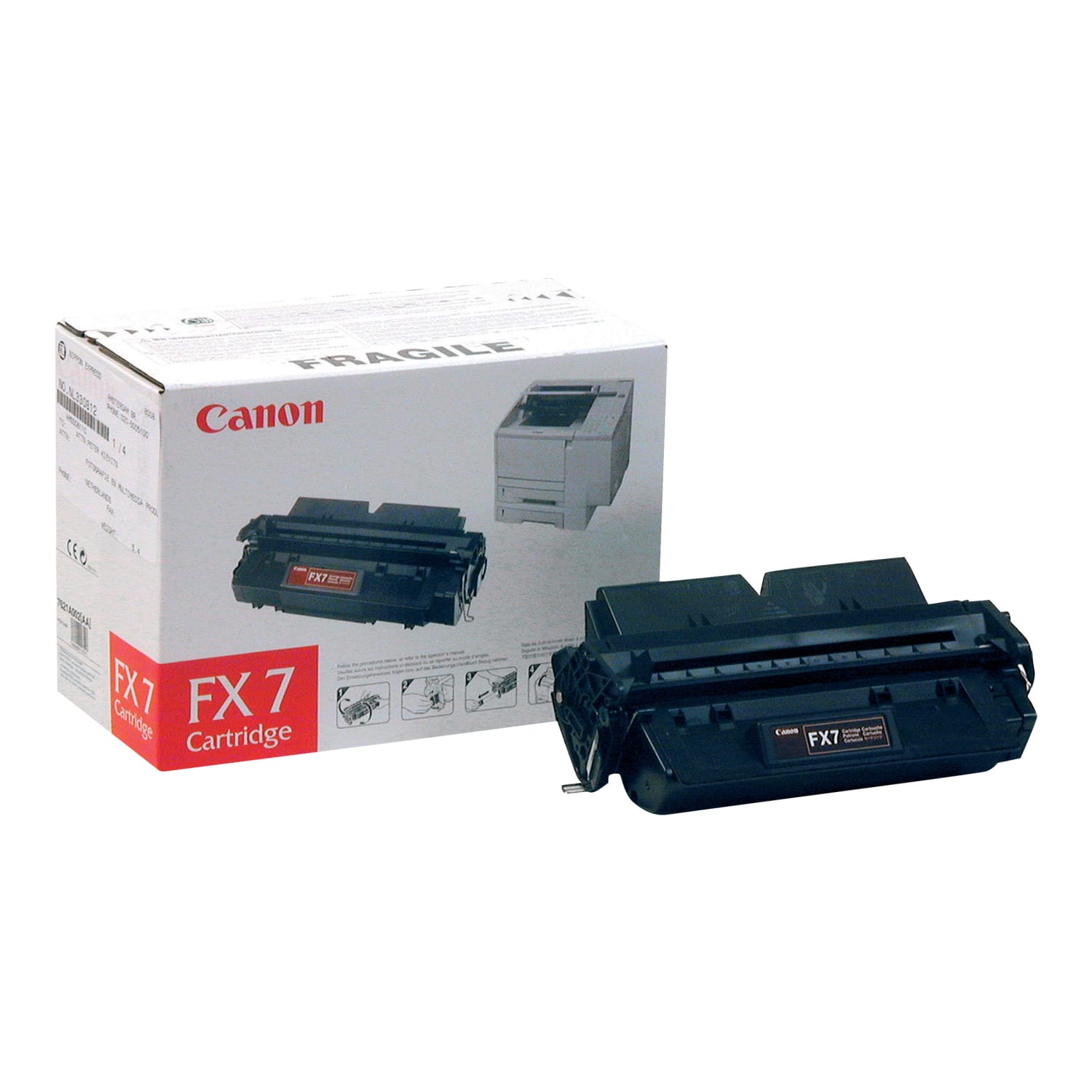 Canon FX-7 Black Toner Cartridge, 7621A001 - Image 3