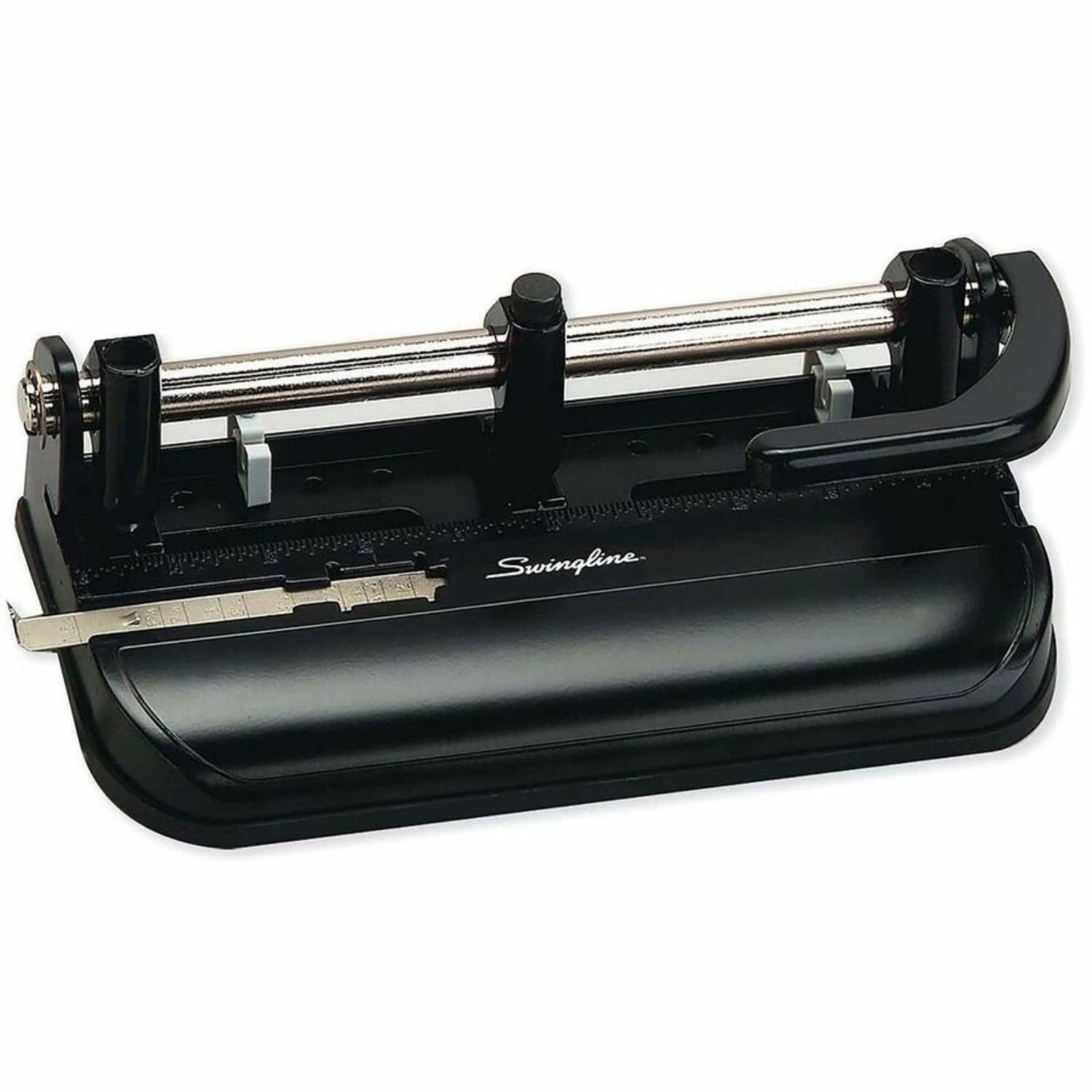 Swingline Lever-Handle Heavy-Duty Paper Punch, Black - Image 4