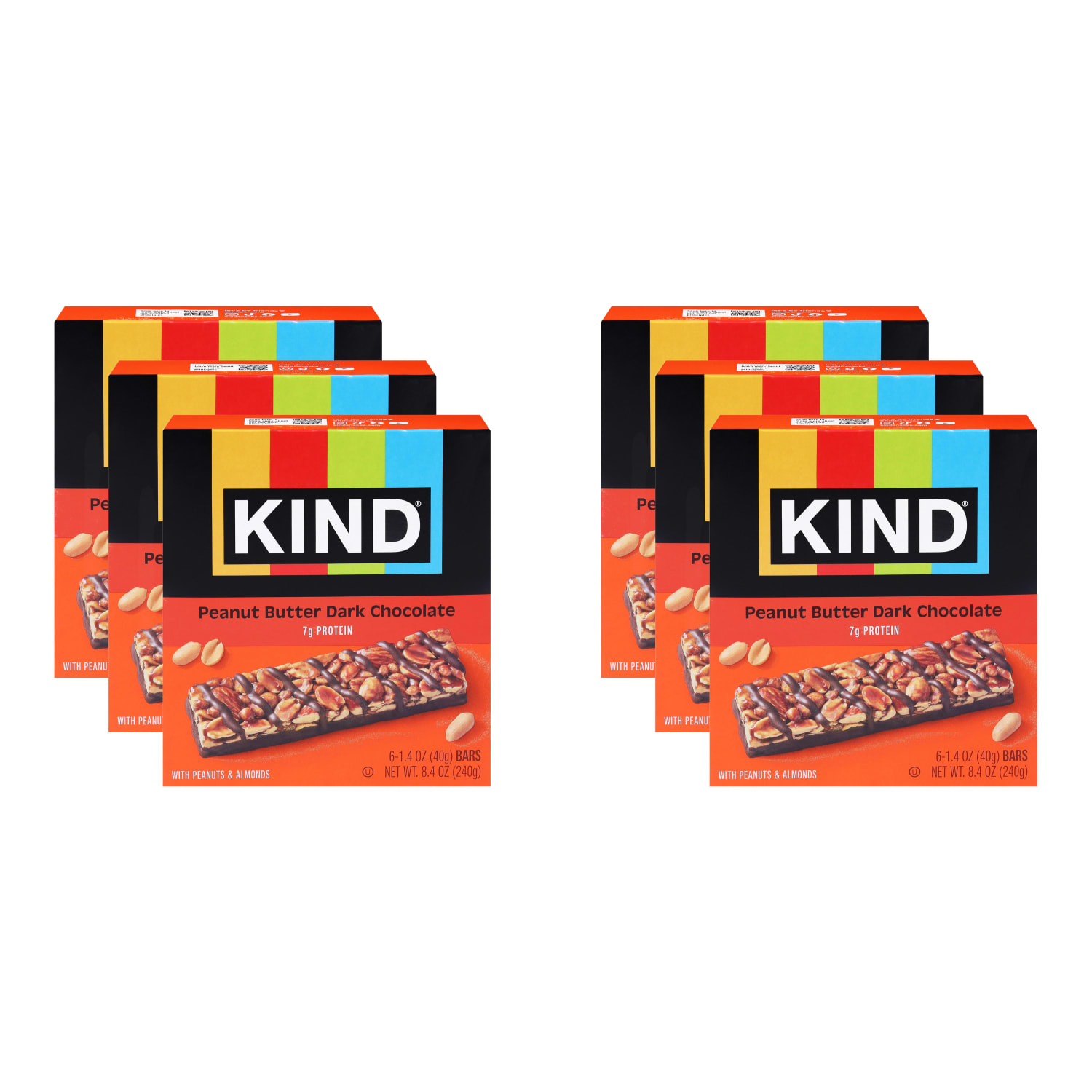 KIND Nut Bars, Peanut Butter Dark Chocolate, 1.4 oz, Total Qty 36 - Image 4