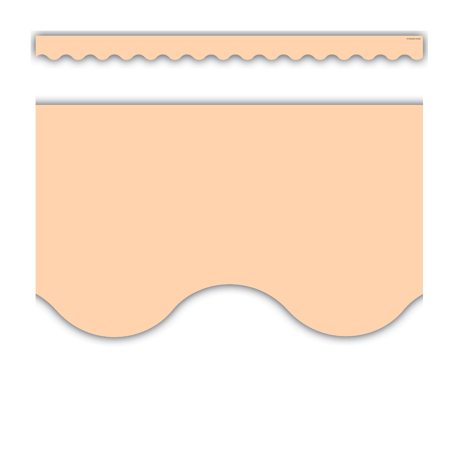 Teacher Created Resources Scalloped Border Trim Packs, 35', Peach, Set Of 6 Packs - Image 3