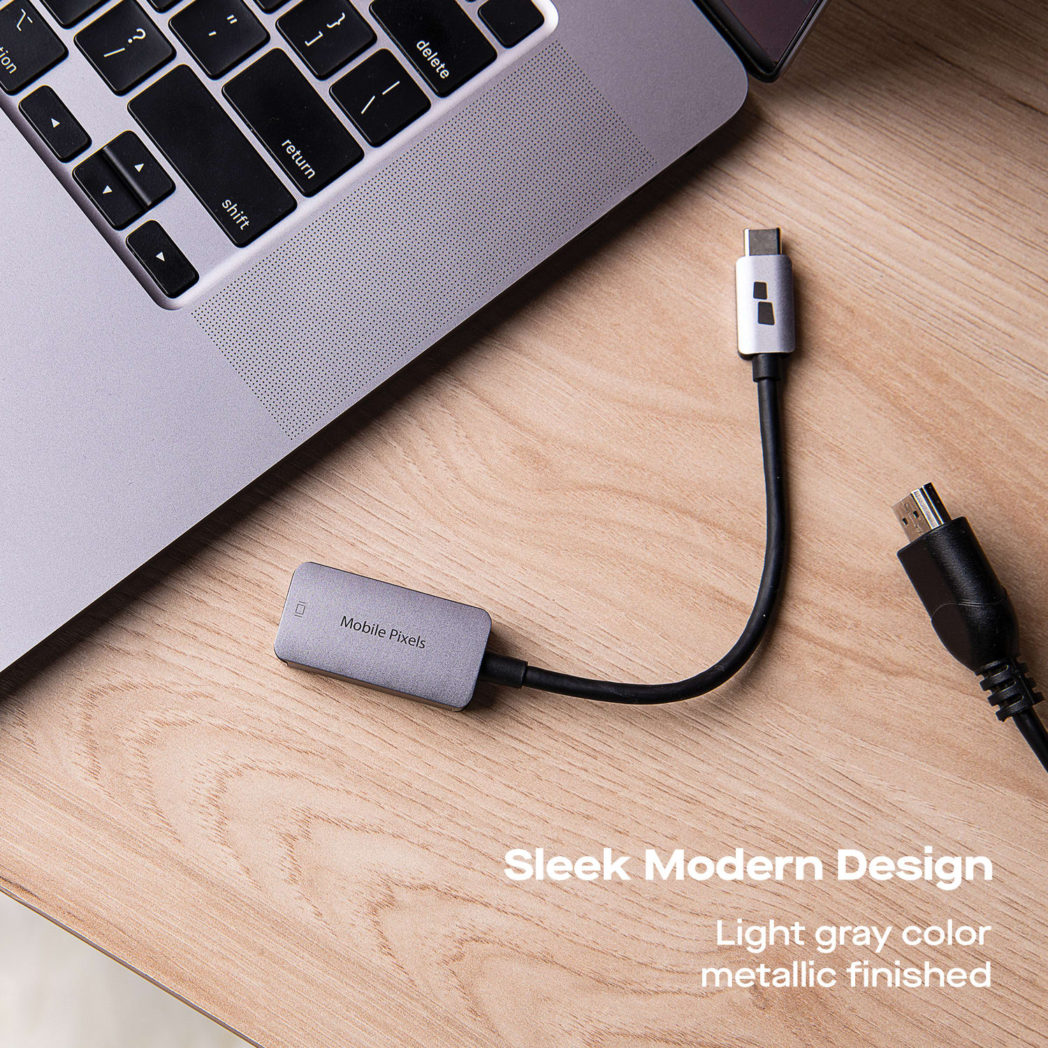 Mobile Pixels USB-C To HDMI Adapter, Black, MPX1041002P01 - Image 5