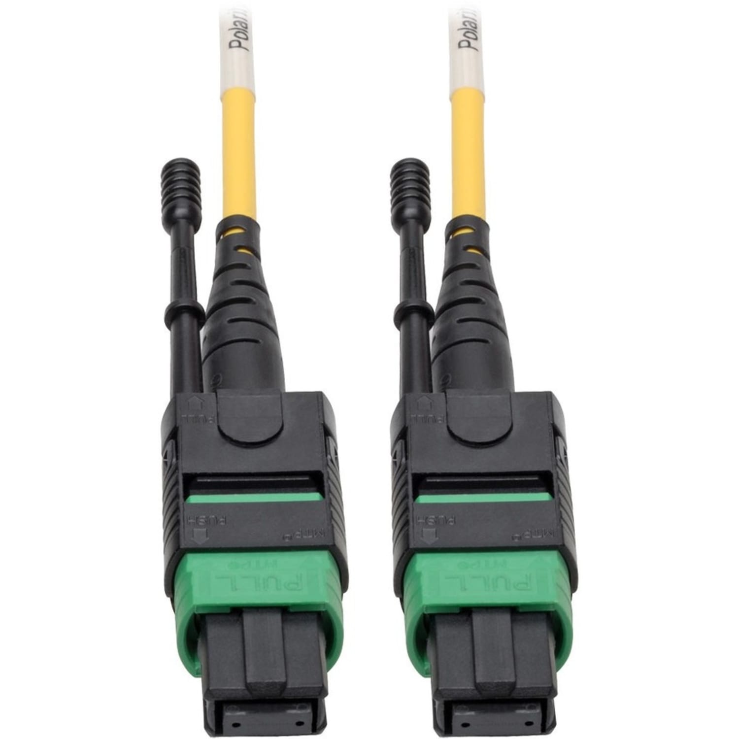 Eaton Tripp Lite Series MTP/MPO (APC) Singlemode Patch Cable (F/F), 12 Fiber, 40/100 GbE, QSFP+ 40GBAS - N39005M12AP
