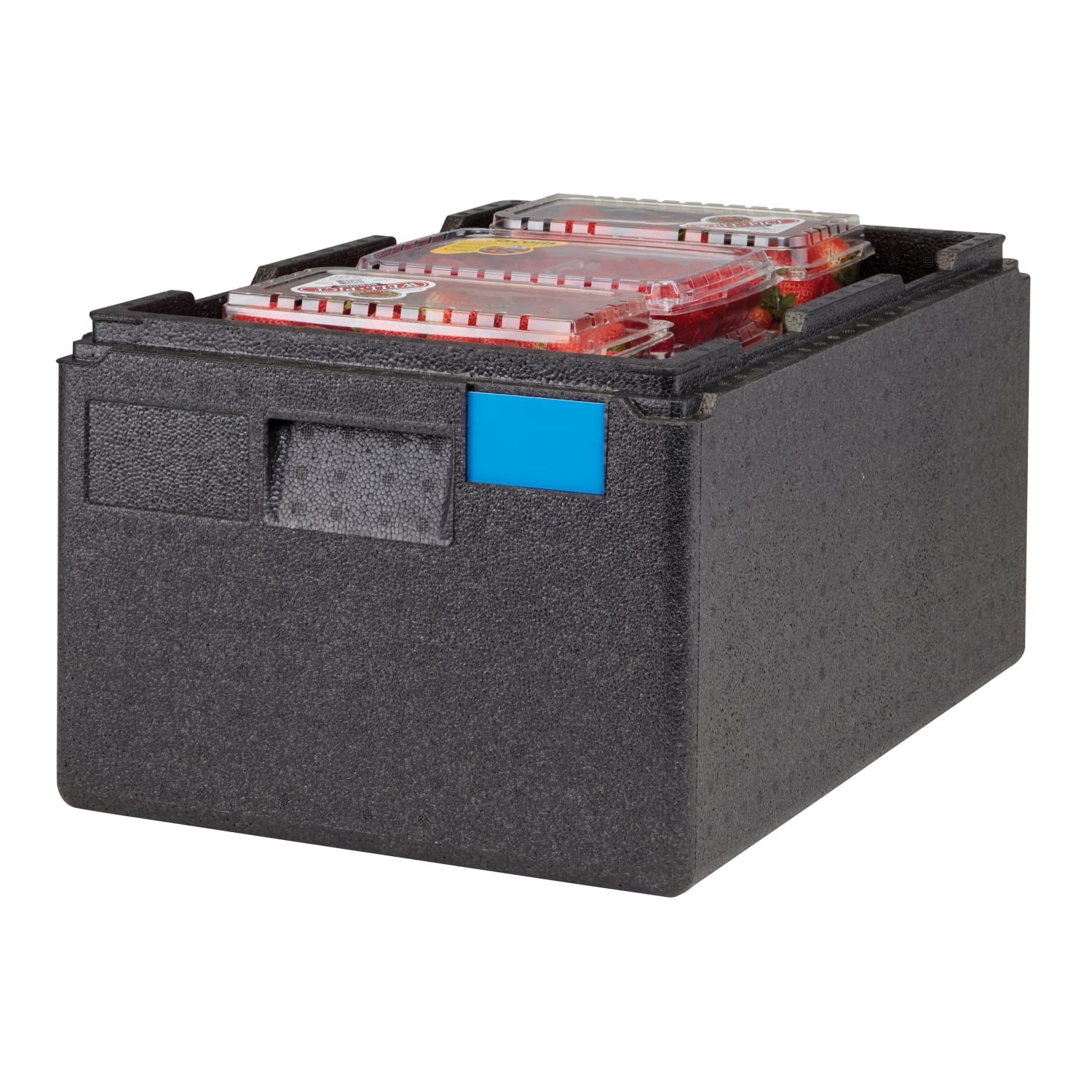 Cambro Cam GoBox GN 1/1 8in Top Loading Food Transporter, 12-7/16inH x 15-3/4inW x 23-5/8inD, Black - Image 3