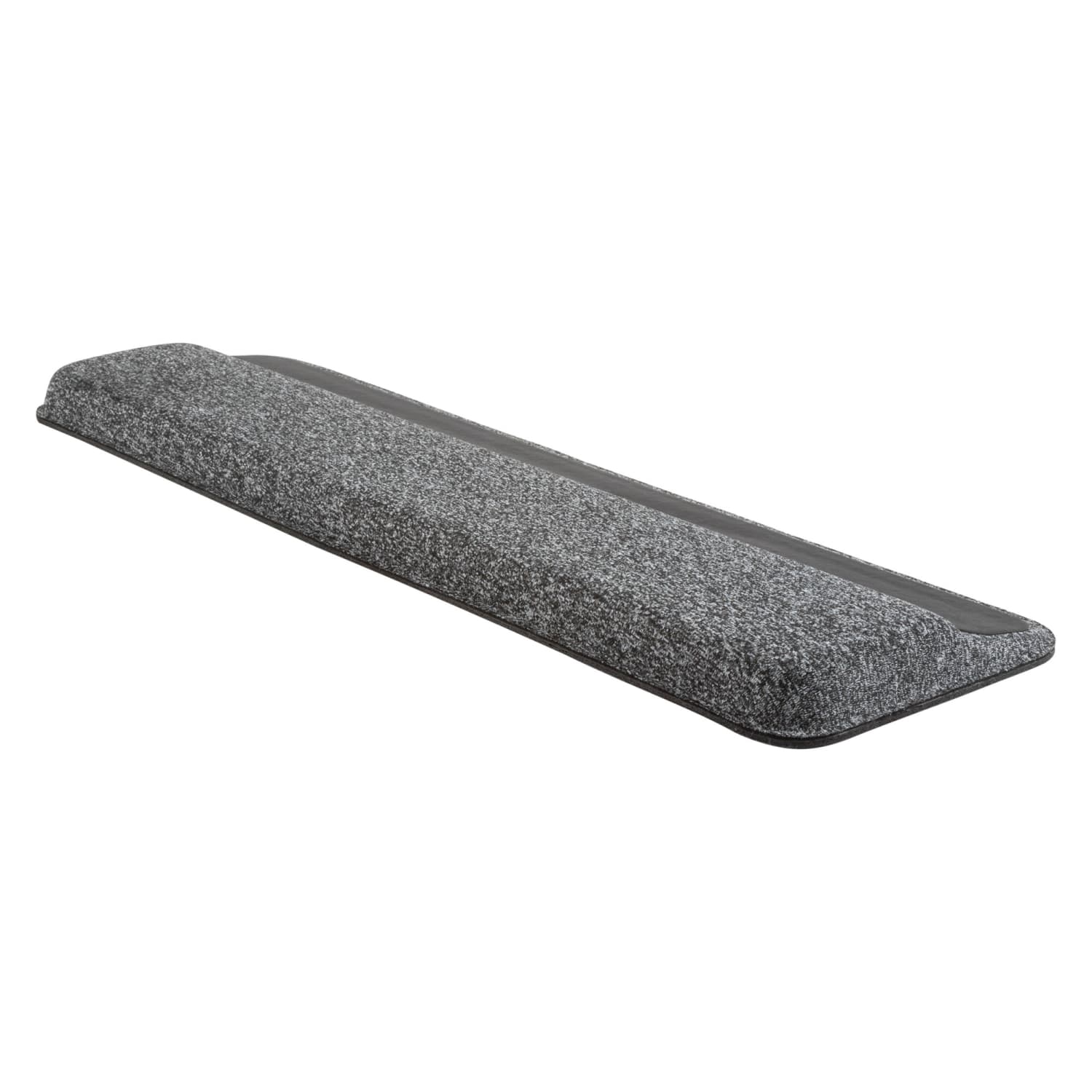 Allsop Premium Plush Angled Keyboard Wrist Rest, Gray, Total Qty 1 - Image 3