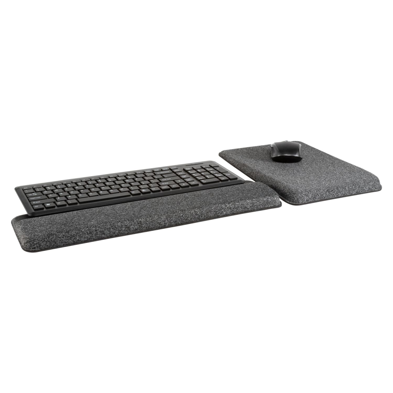 Allsop Premium Plush Angled Keyboard Wrist Rest, Gray, Total Qty 1 - Image 4