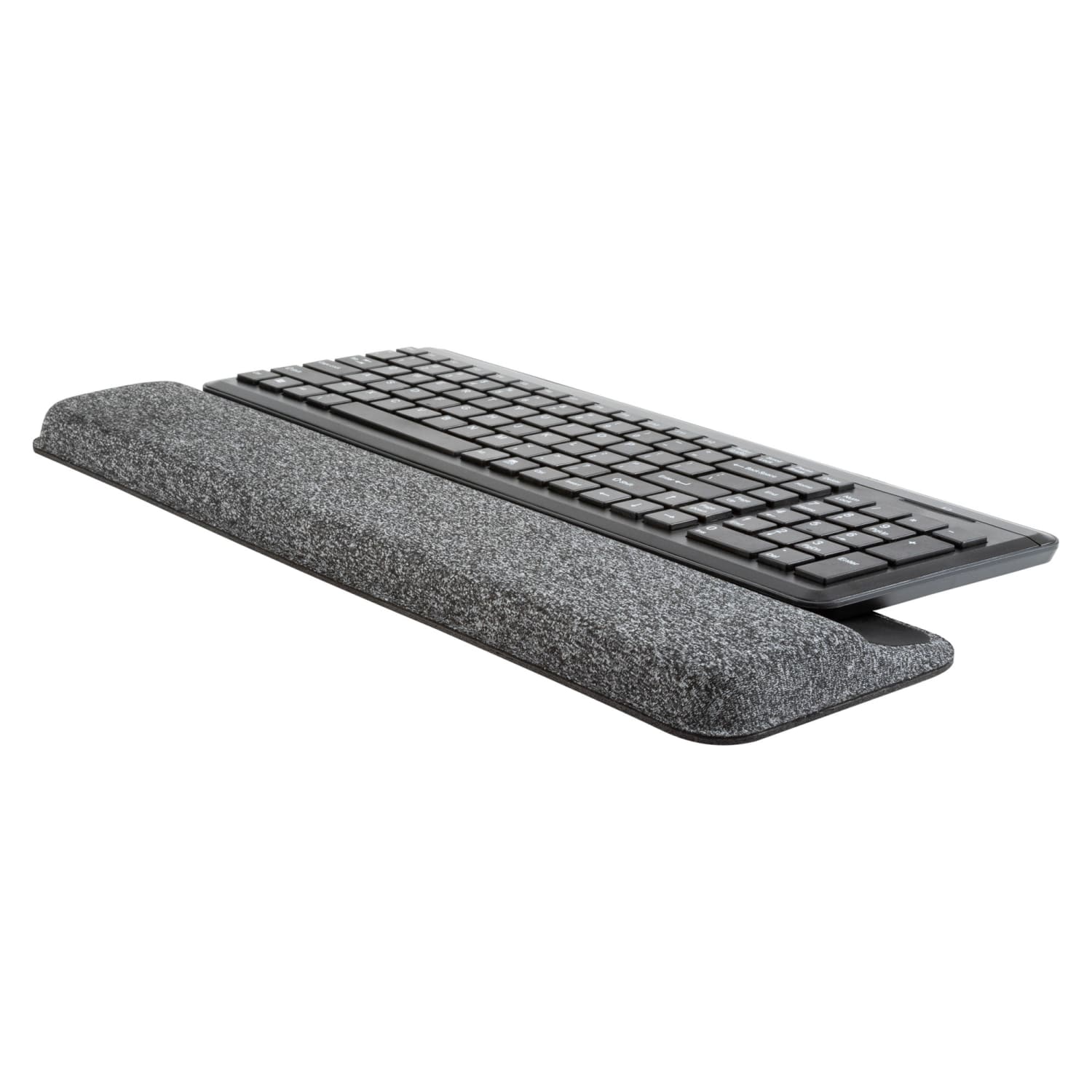 Allsop Premium Plush Angled Keyboard Wrist Rest, Gray, Total Qty 1 - Image 5
