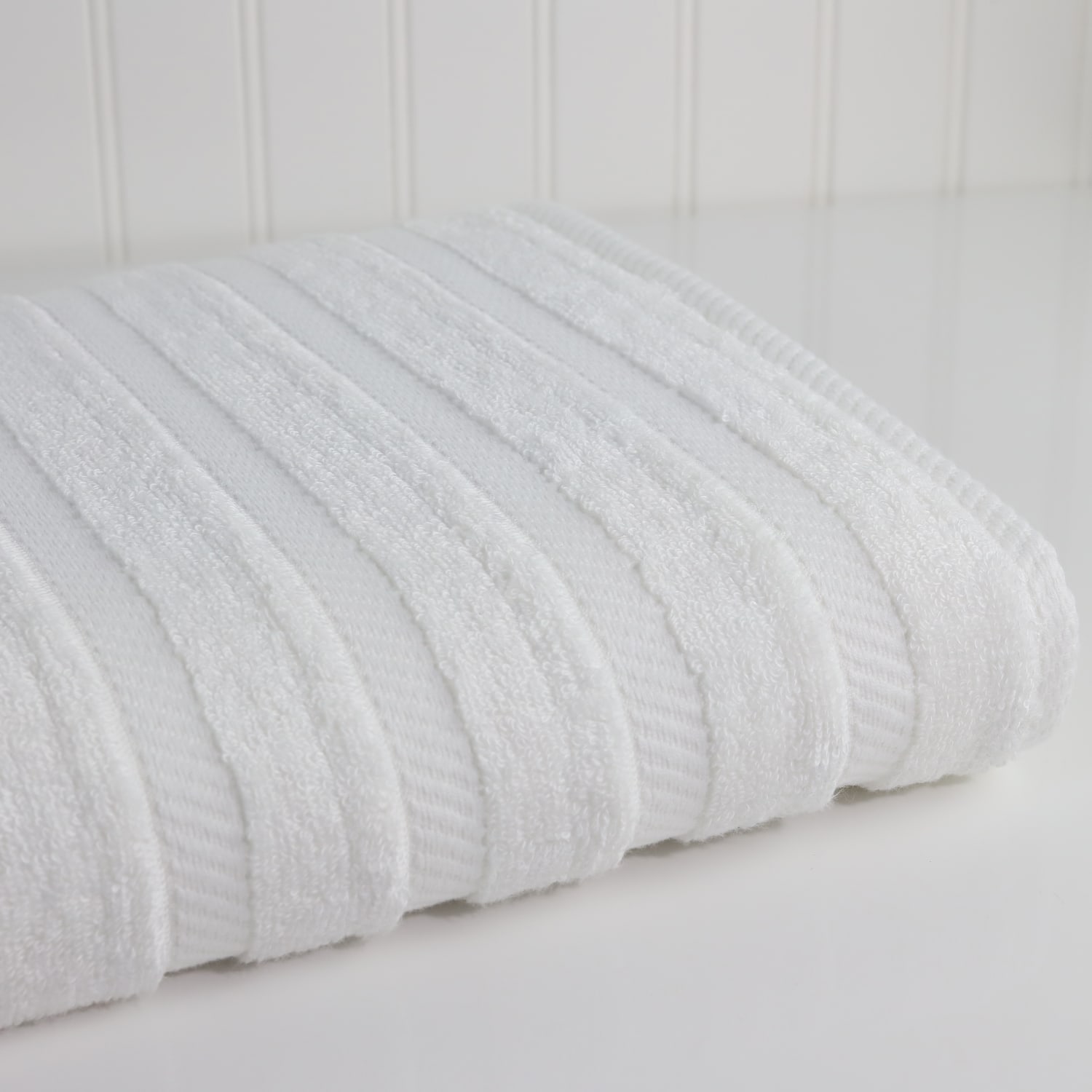 1888 Mills Naked Cotton/Tencel Modal Bath Sheets, 35inx 70in, White, Case of 24 - Image 6
