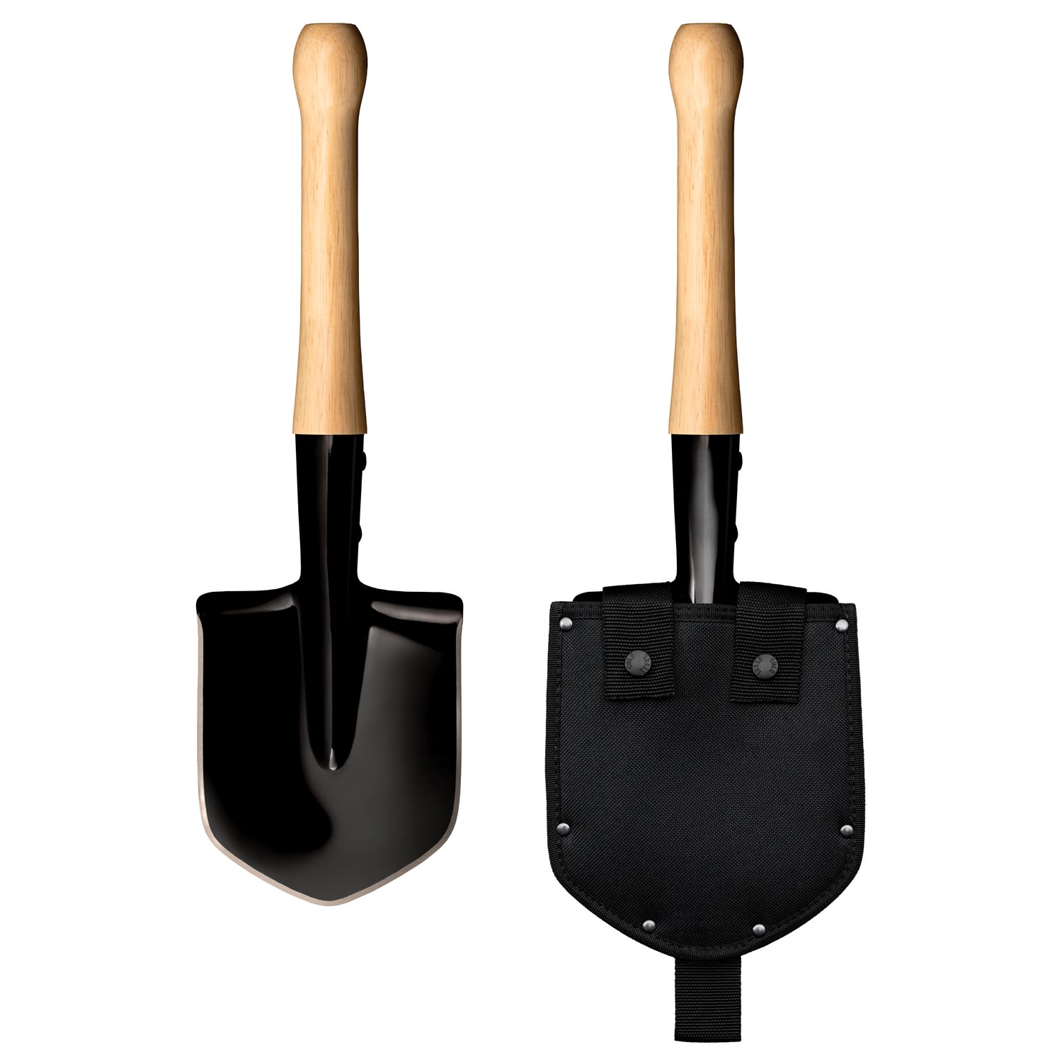 Cold Steel Special Forces Shovel, 19-11/16in, Black - Image 4