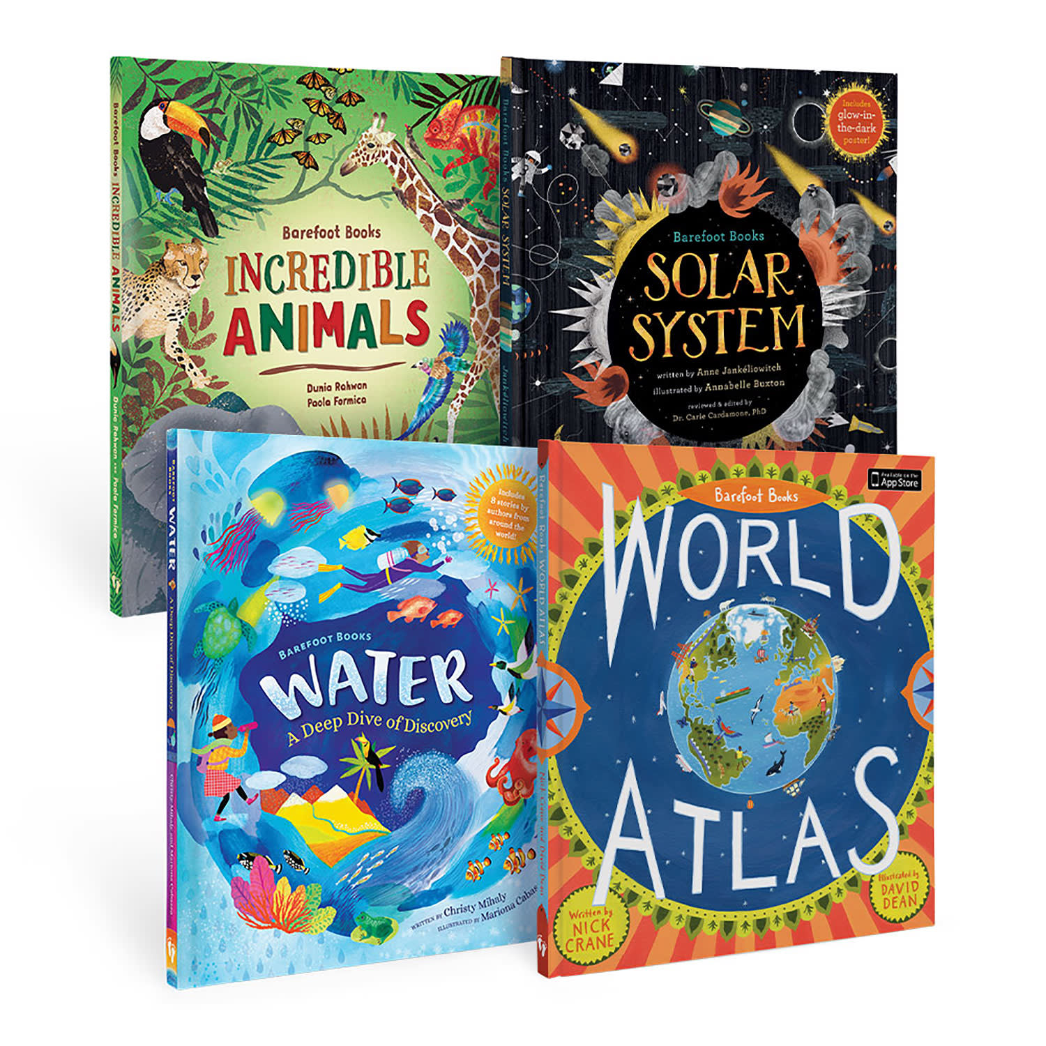 Barefoot Books 3rd Grade STEAM Book Bundle, Set Of 4 Books