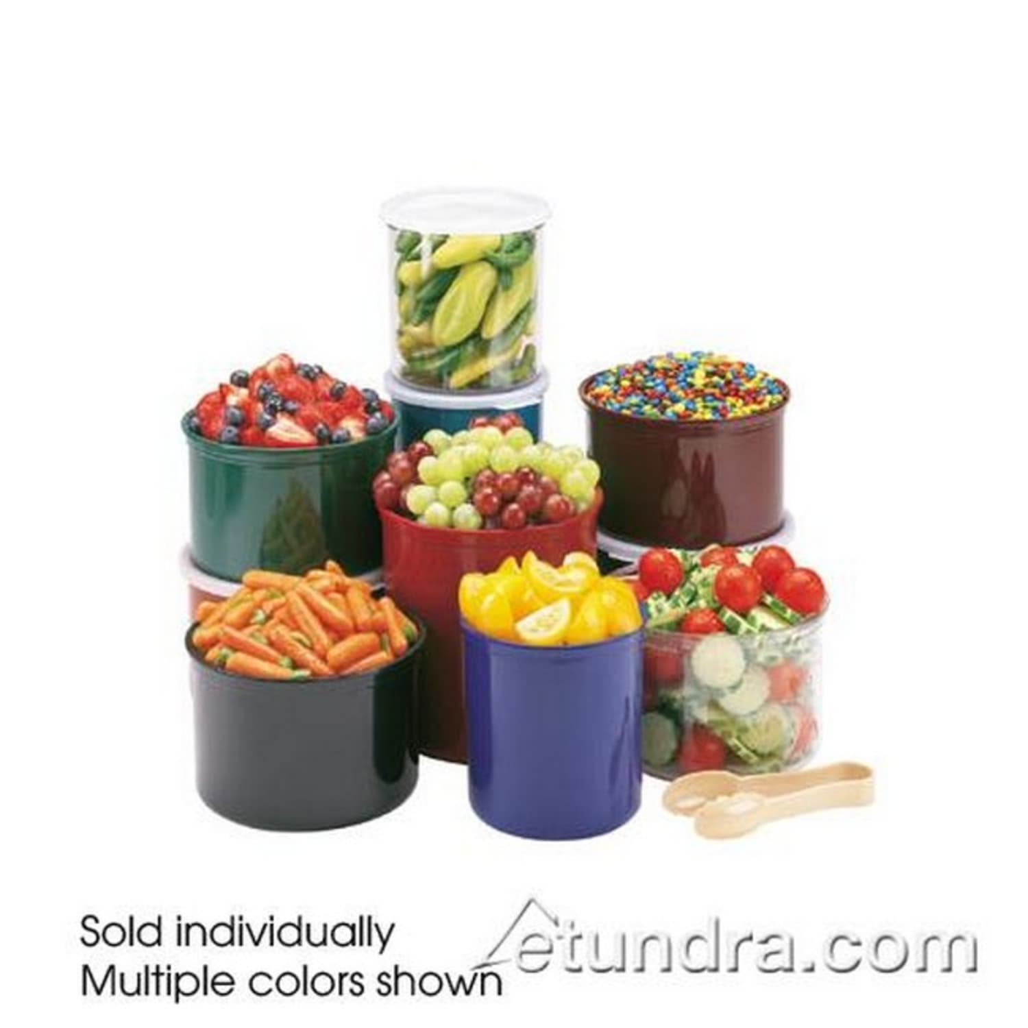 Cambro Crock With Lid, 1.5 Qt, Black - Image 3
