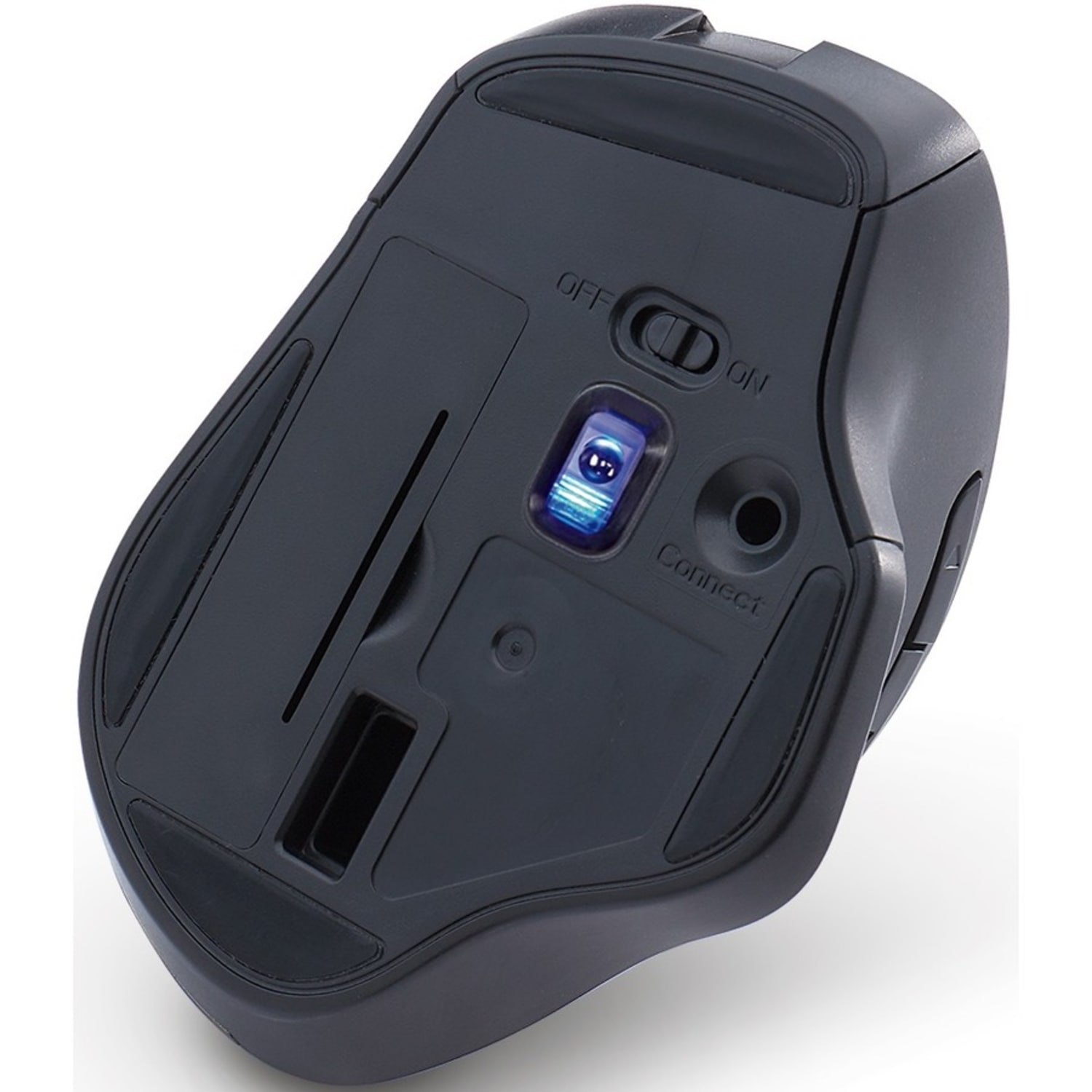 Verbatim Silent Ergonomic Wireless Blue LED Mouse - Dark Teal - Blue LED/Optical - Wireless - Radio Frequency - 70244 - Image 4