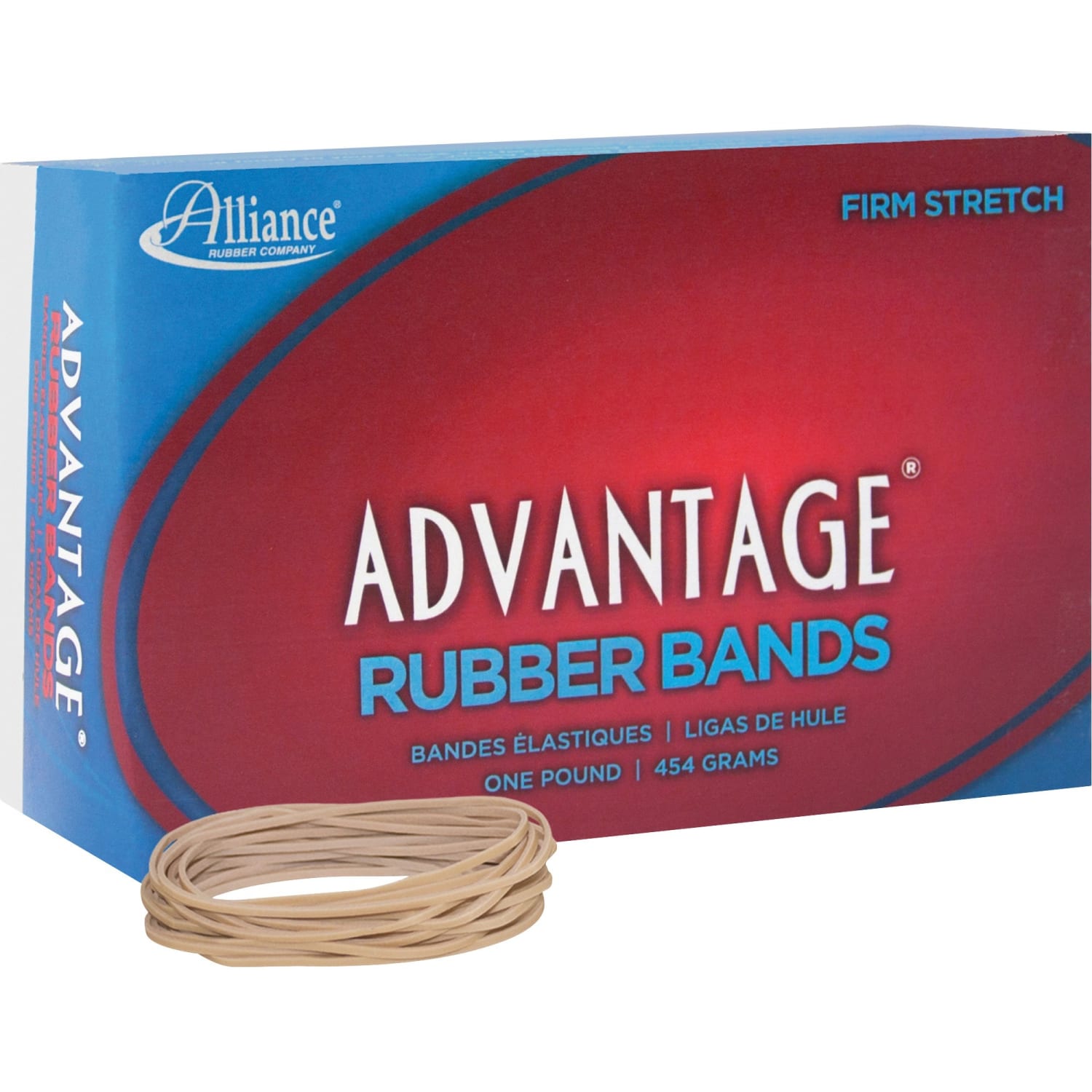 Alliance Rubber Advantage Rubber Bands In 1-Lb Box, #19, 3 1/2in x 1/16in, Box Of 1,250 - Image 5