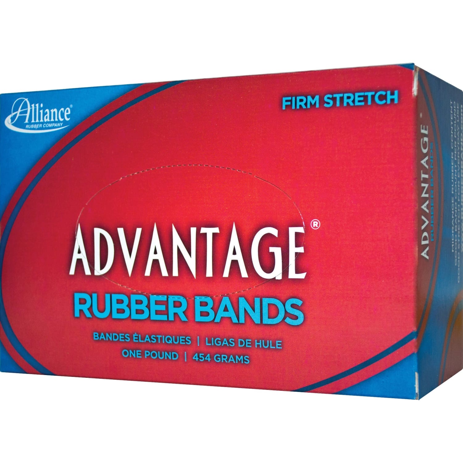 Alliance Rubber Advantage Rubber Bands In 1-Lb Box, #19, 3 1/2in x 1/16in, Box Of 1,250 - Image 6